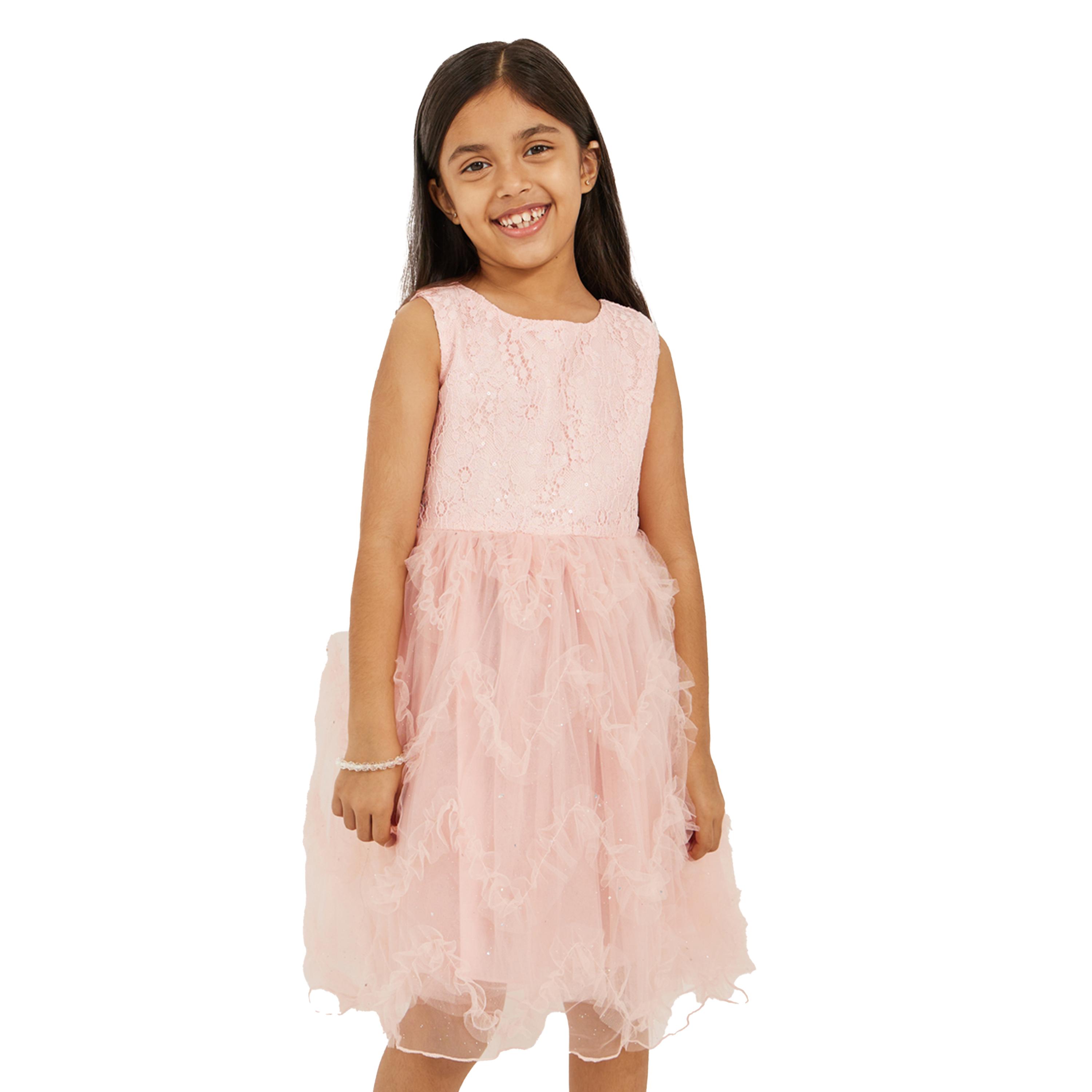 ستايلي - فستان بدون أكمام بحافة كشكش-girls-clothing-dressesandjumpsuits-image-2
