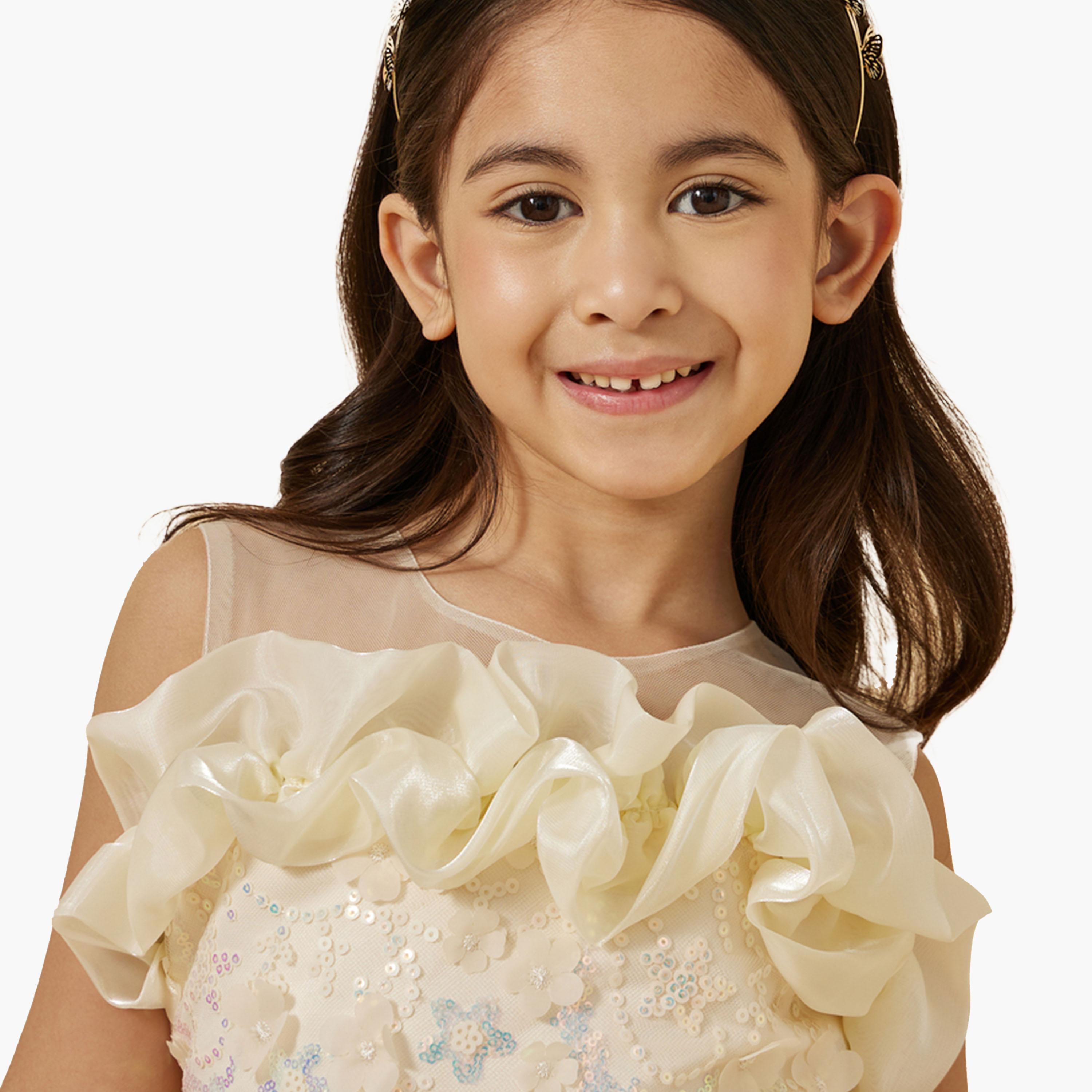 Styli Embellished Ruffled Detail Sleeveless Dress-girls-clothing-dressesandjumpsuits-image-4
