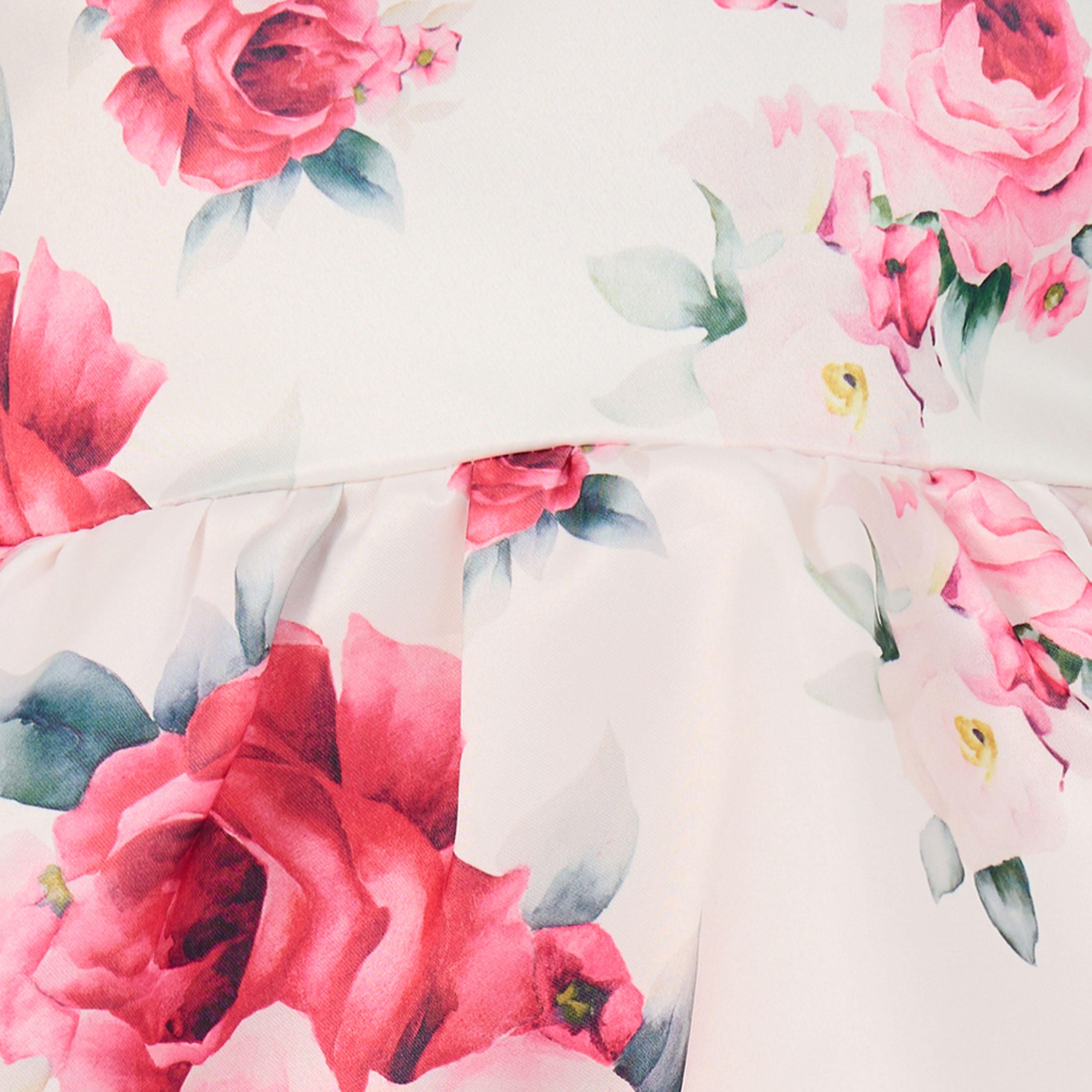 Styli All Over Floral Print Mesh Insert Layered Dress-girls-clothing-dressesandjumpsuits-image-3