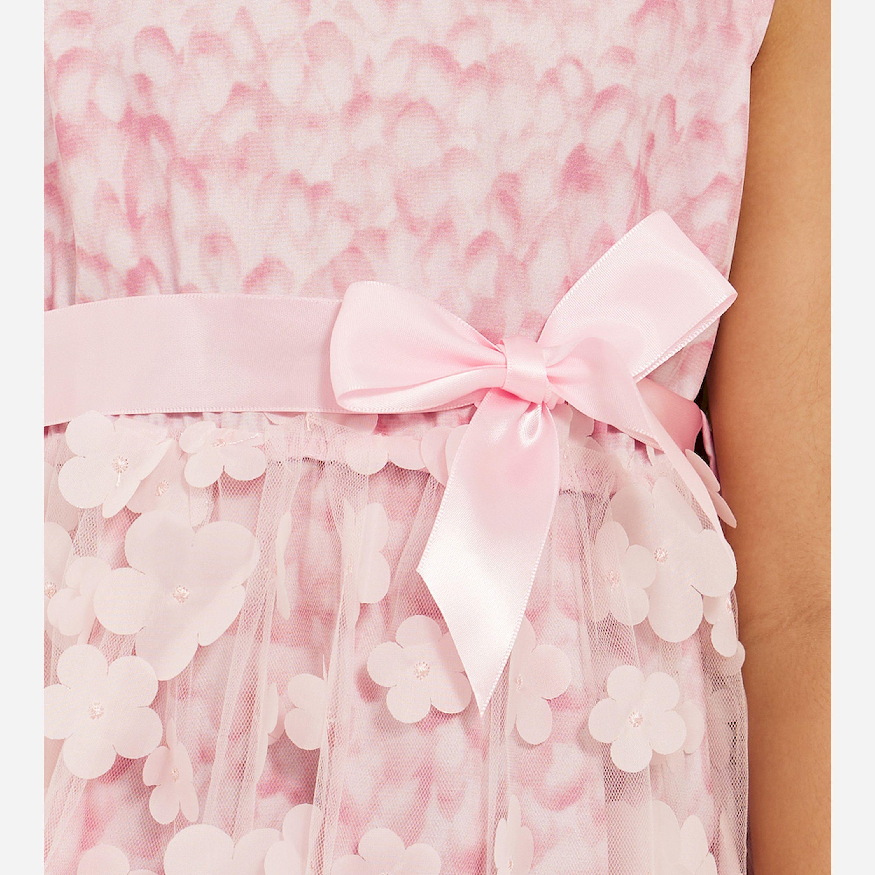 ستايلي - فستان بتطريز زهور ثلاثية الأبعاد للبنات الصغيرات-girls-clothing-dressesandjumpsuits-image-3