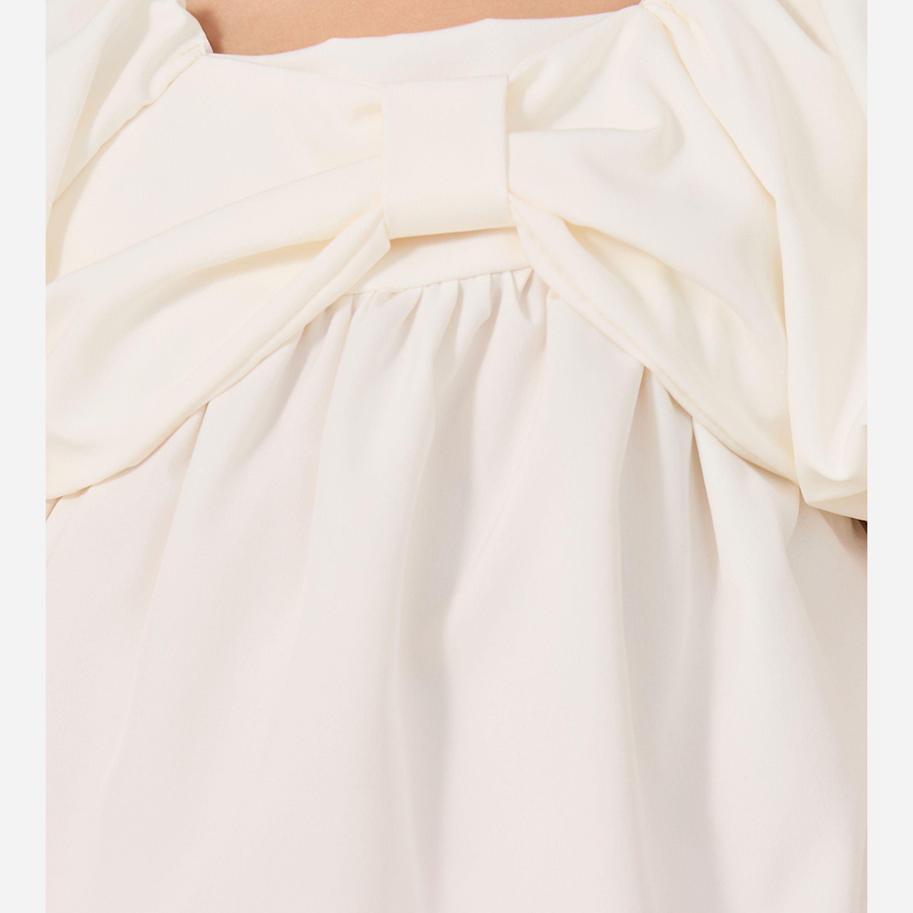 Styli Square Neck Top & Embroidered Mesh Skirt Set-girls-clothing-setsandcoords-image-3