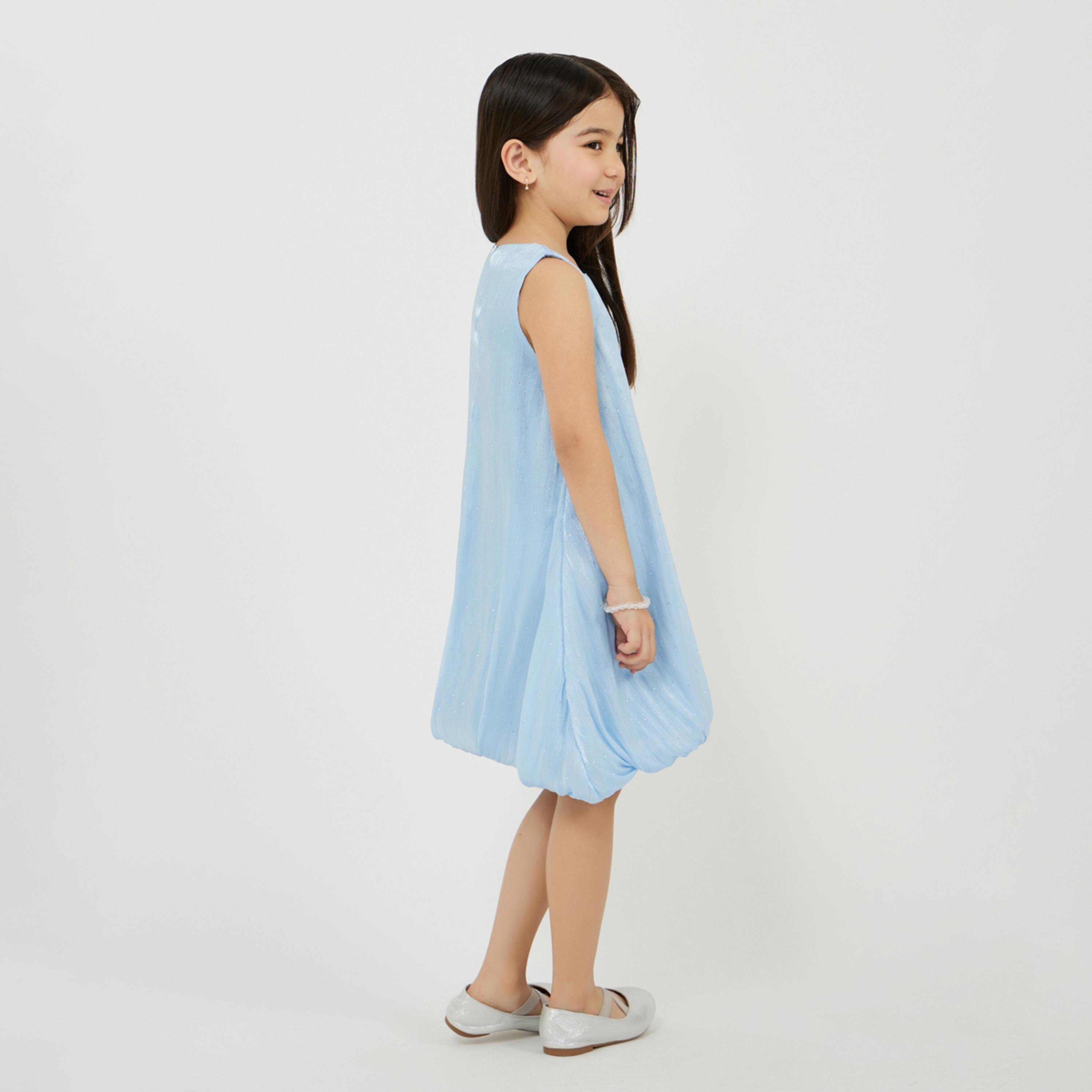 Styli Toddler Girls Balloon Shape , Full Studded Dress-girls-clothing-dressesandjumpsuits-image-4