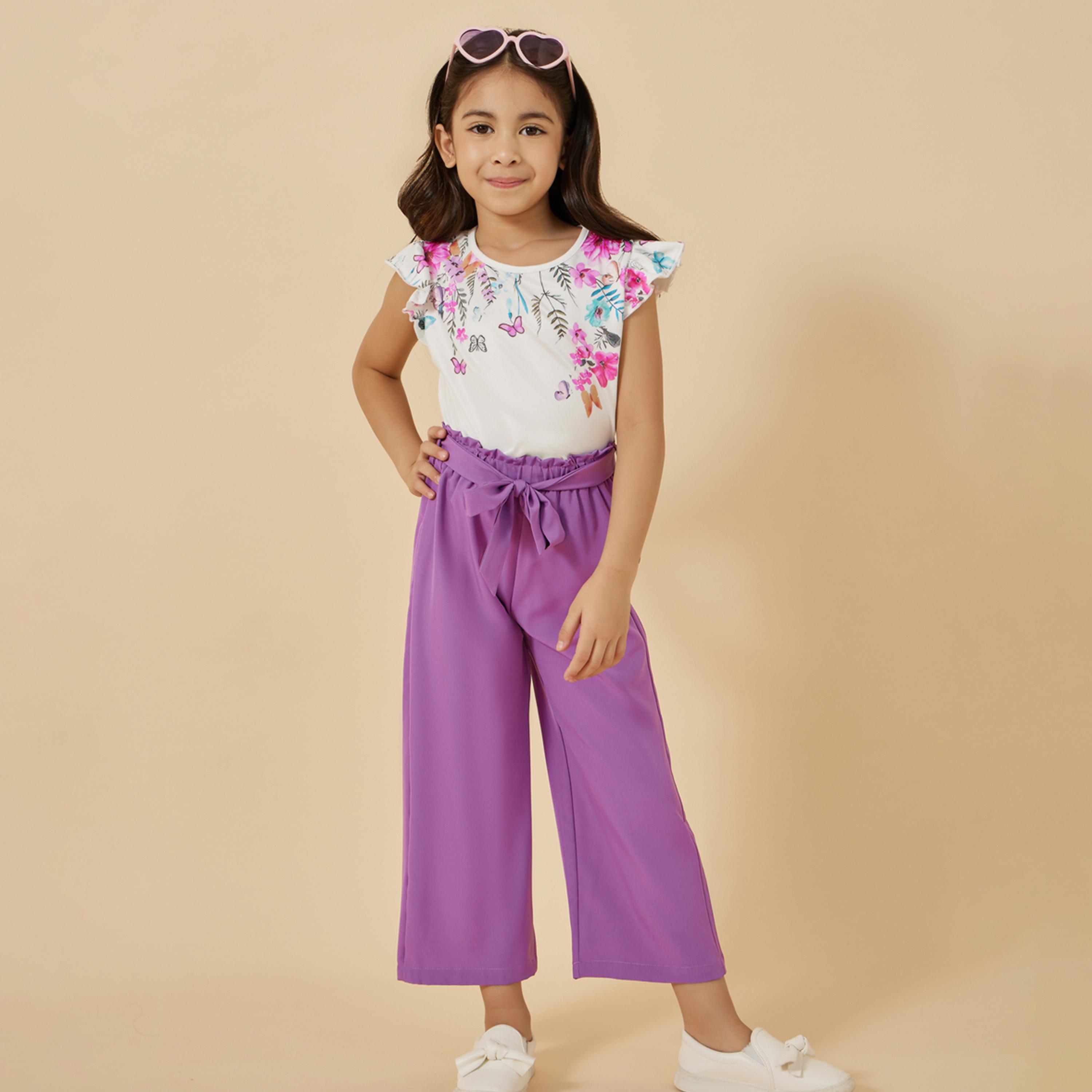 Styli Toddler Girls Top And Pants Set-girls-clothing-setsandcoords-image-4