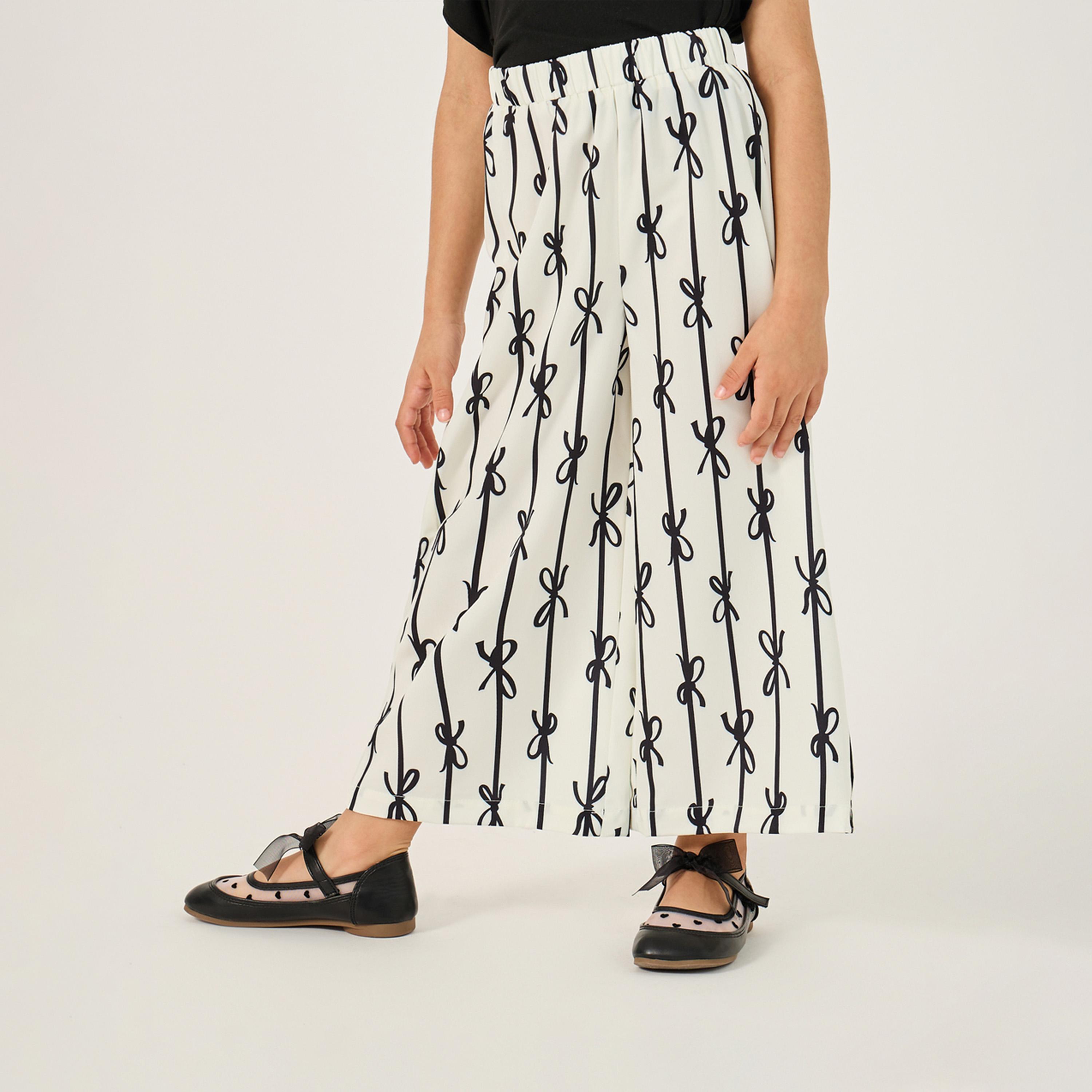 ستايلي - طقم توب وبنطال للبنات الصغار-girls-clothing-setsandcoords-image-4