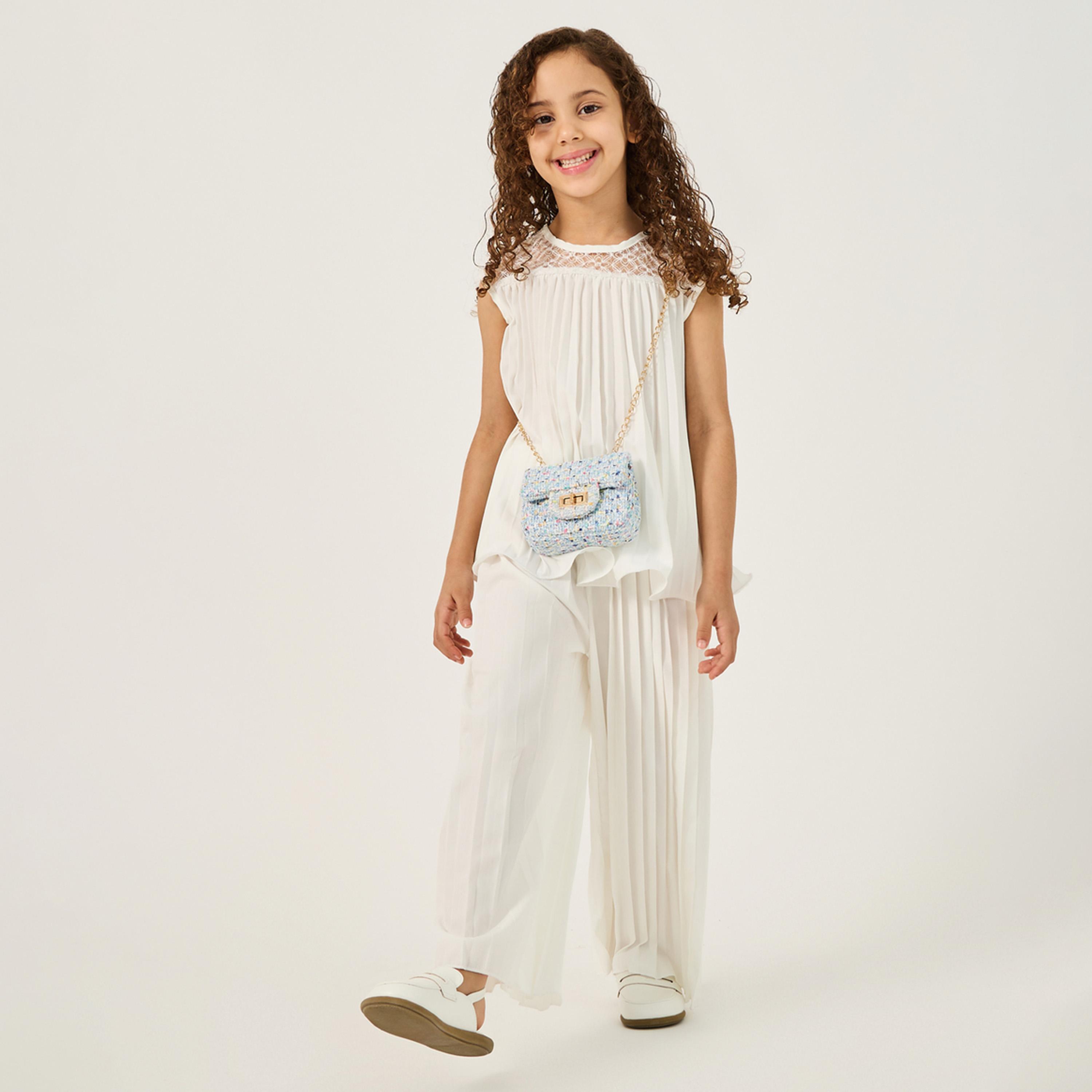 ستايلي - طقم ملابس بكسرات للبنات الصغار-girls-clothing-setsandcoords-image-1