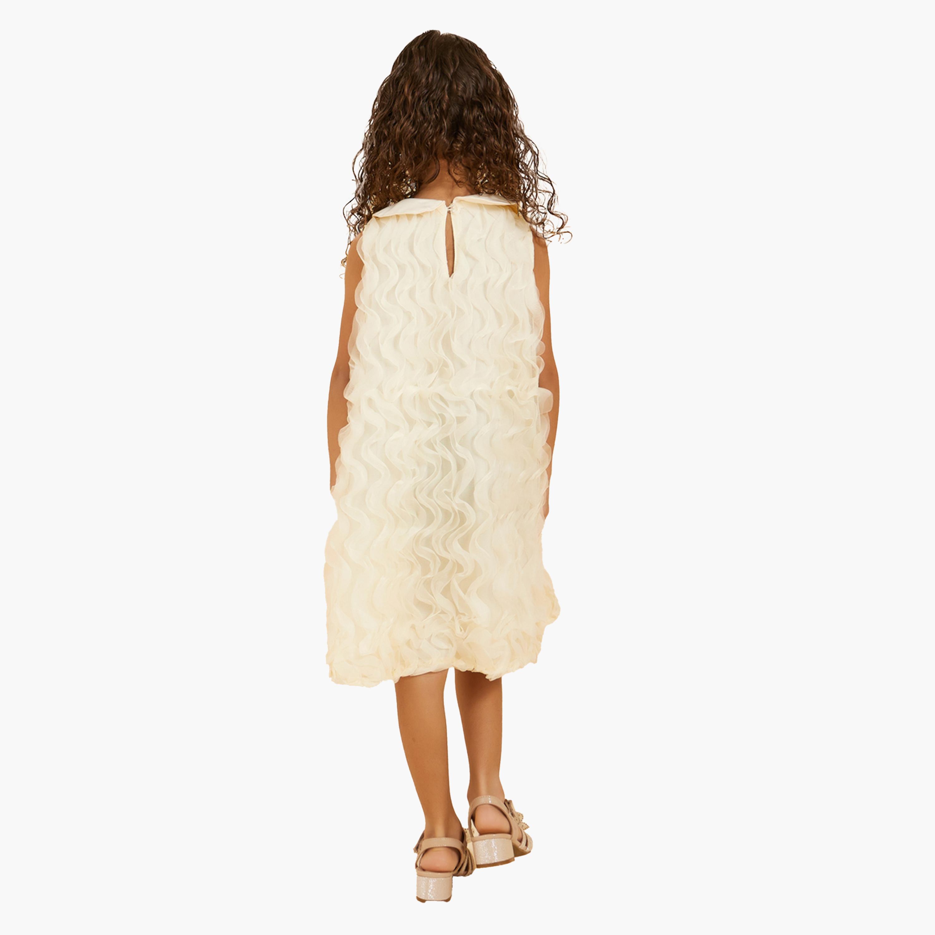 ستايلي - فستان شبكي بدون أكمام-girls-clothing-dressesandjumpsuits-image-5
