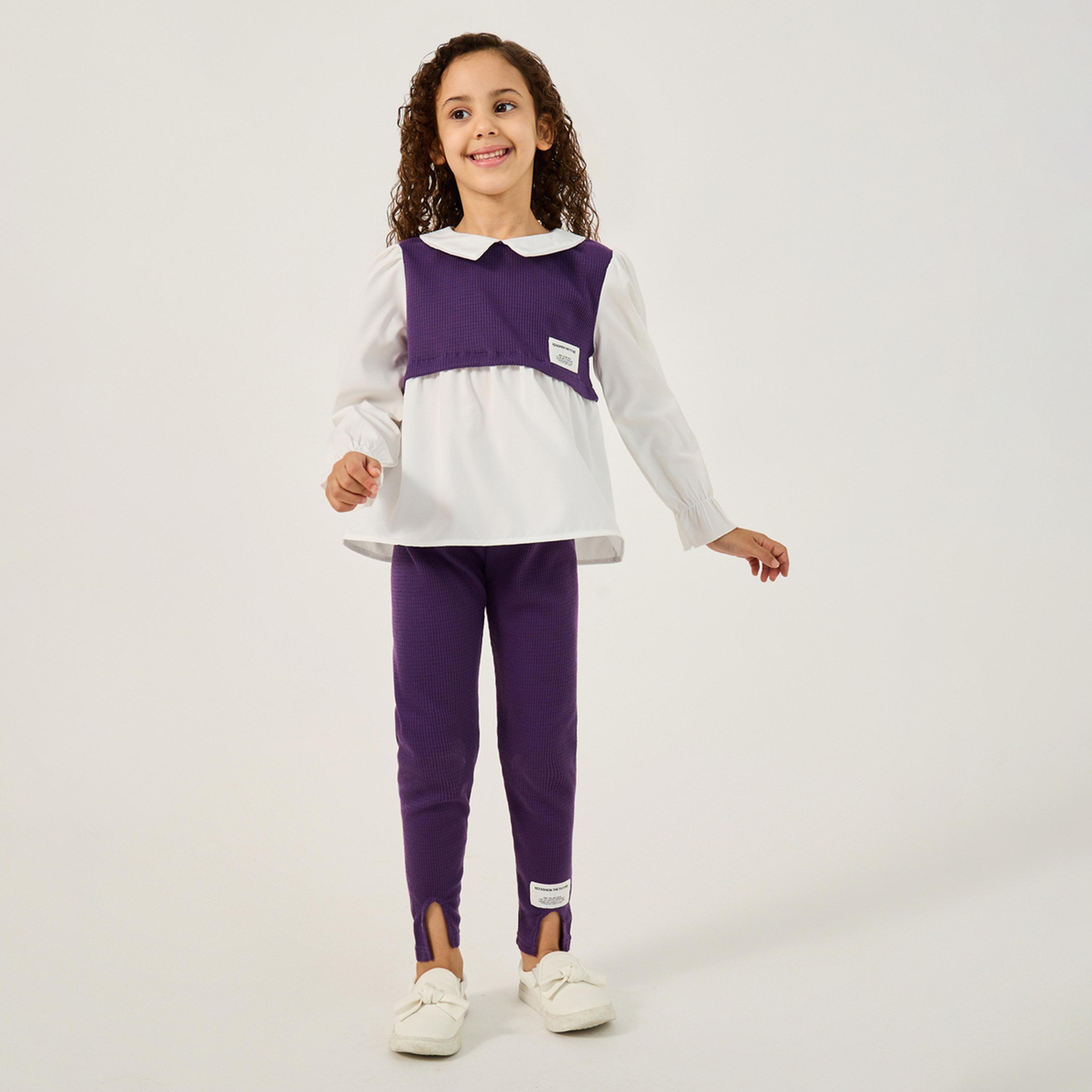 ستايلي - مجموعة للبنات الصغار-girls-clothing-setsandcoords-image-2