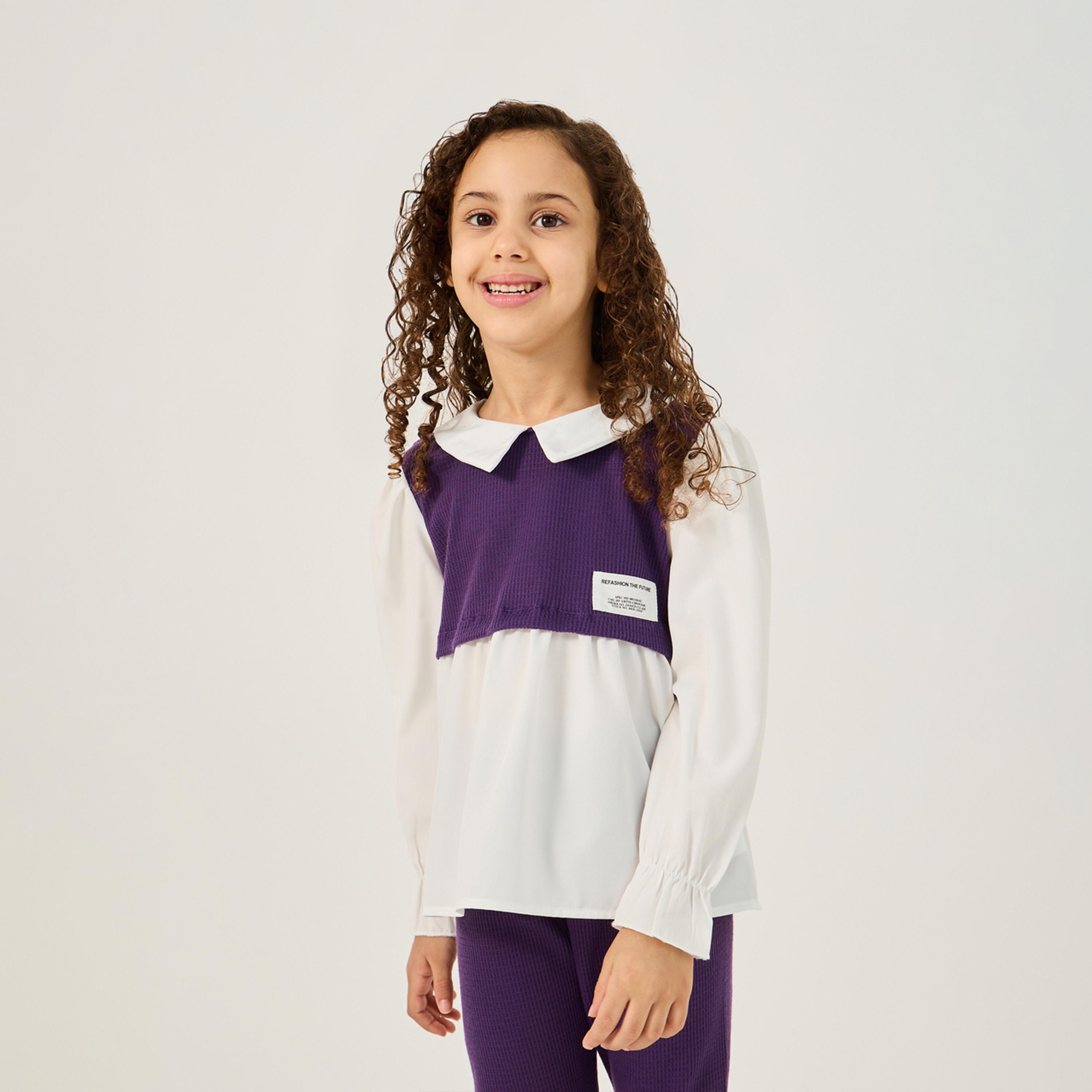 ستايلي - مجموعة للبنات الصغار-girls-clothing-setsandcoords-image-3