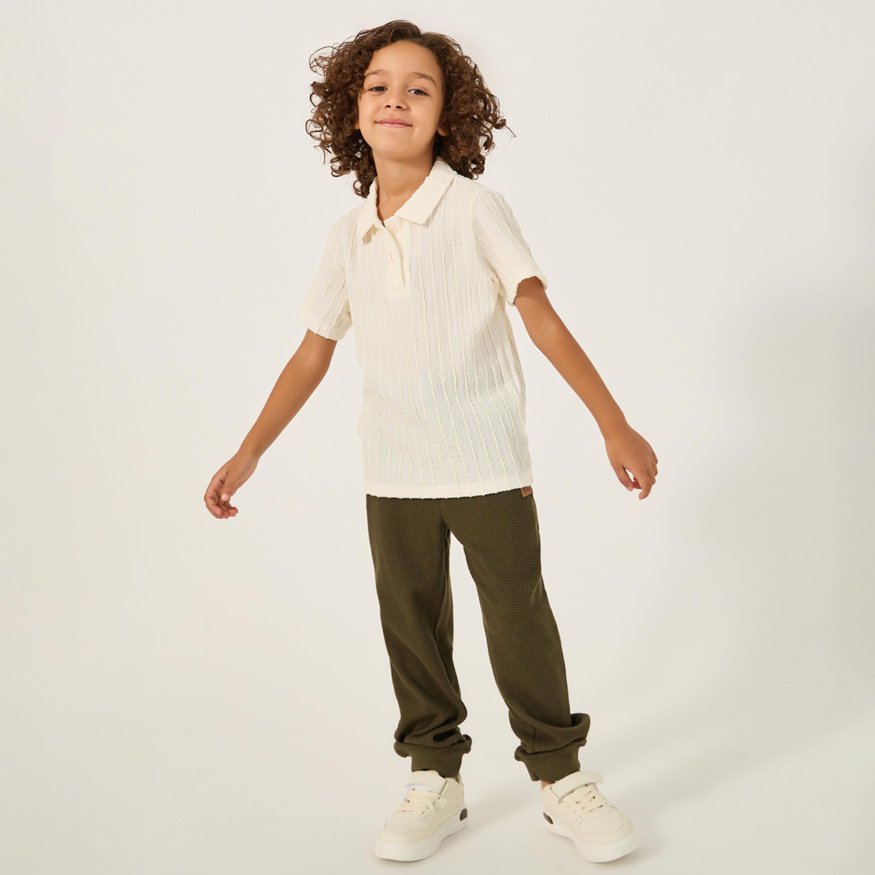ستايلي - تي شيرت بولو محبوك للأطفال الصغار-boys-clothing-tshirtsandpolos-image-2