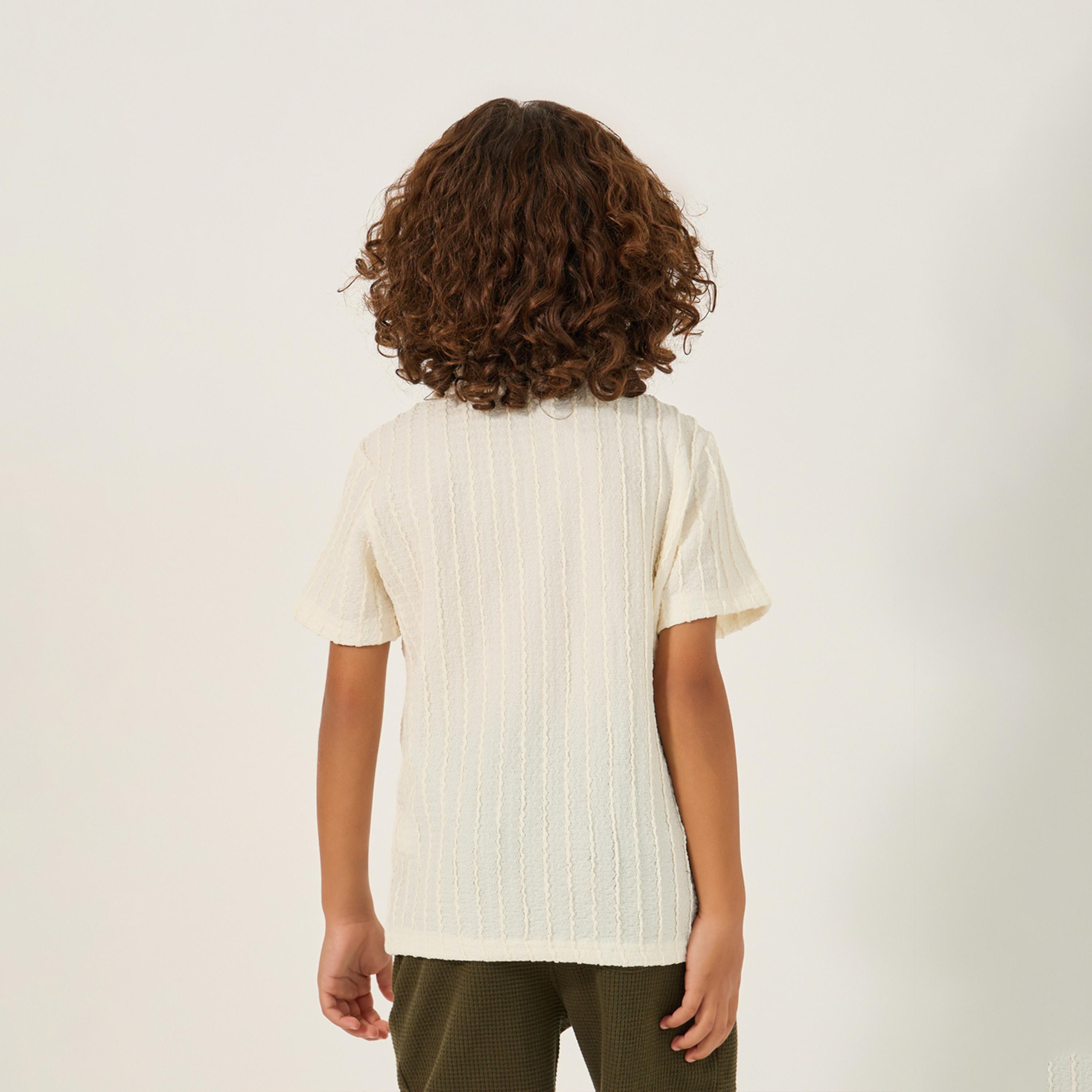 ستايلي - تي شيرت بولو محبوك للأطفال الصغار-boys-clothing-tshirtsandpolos-image-4