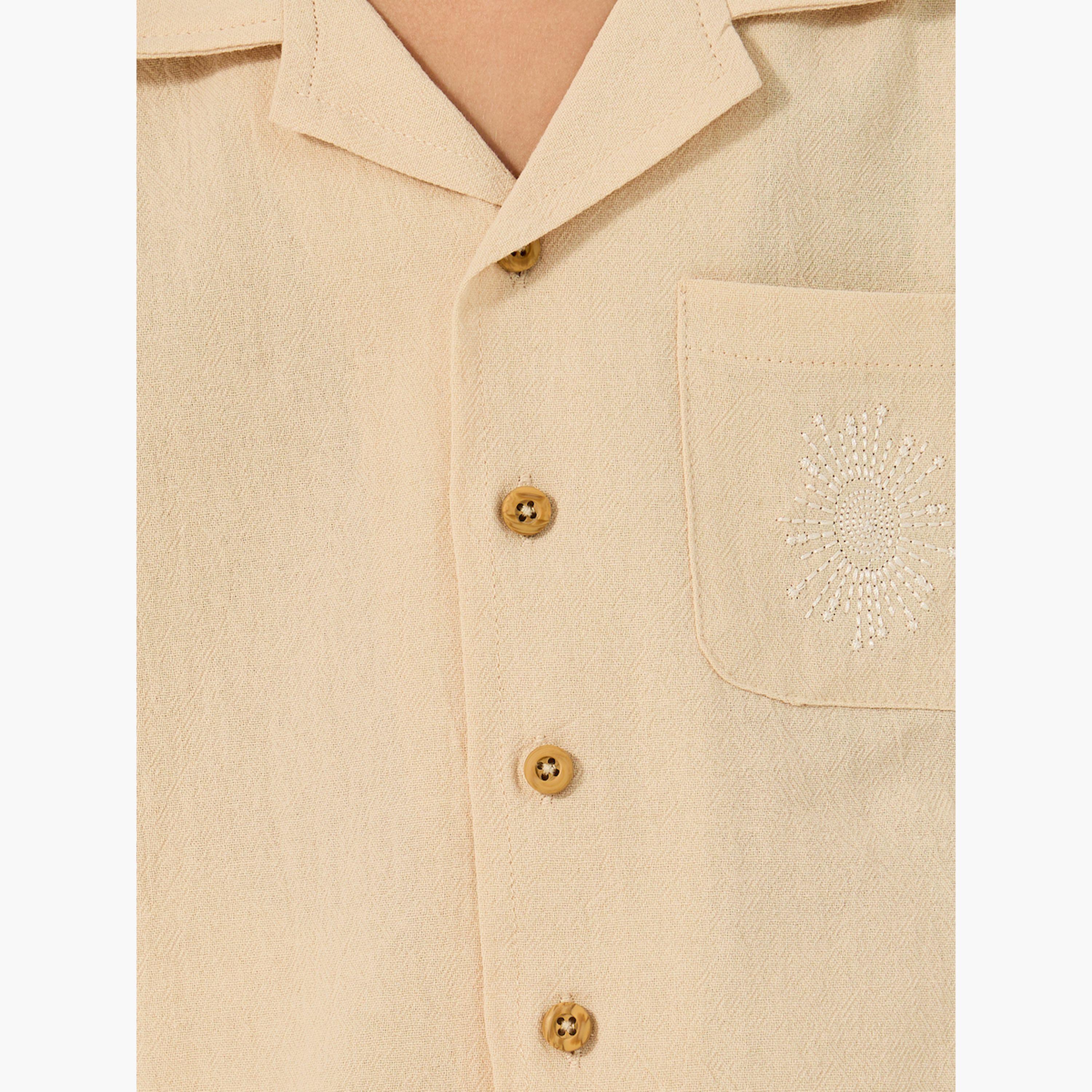 ستايلي -  طقم للأولاد الصغار مع تطريز جيب-boys-clothing-setsandcoords-image-3