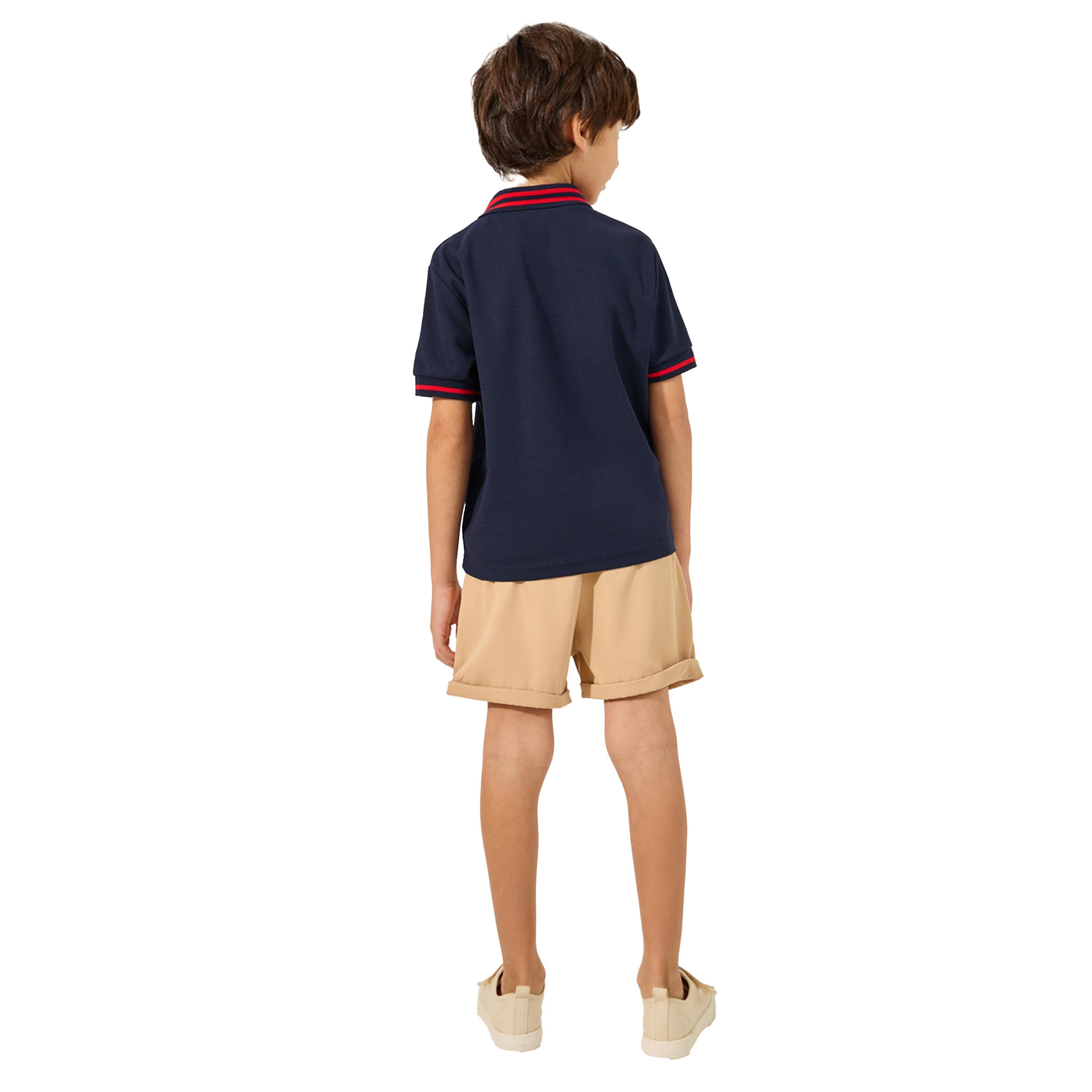 ستايلي-  طقم تي شيرت بولو وشورت مطرز-boys-clothing-setsandcoords-image-6