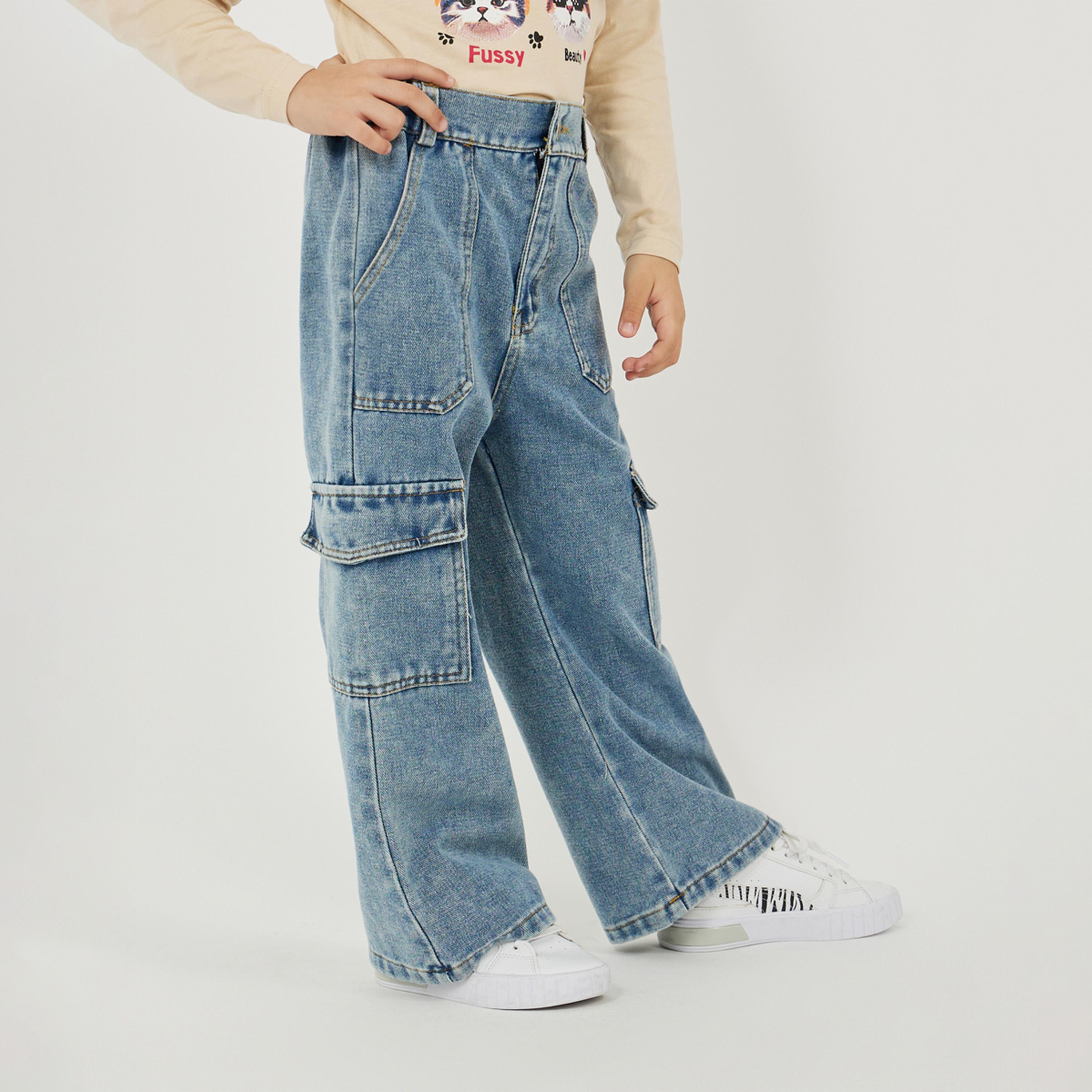 Styli Toddler Girls Jeans-girls-clothing-bottoms-jeansandjeggings-image-1
