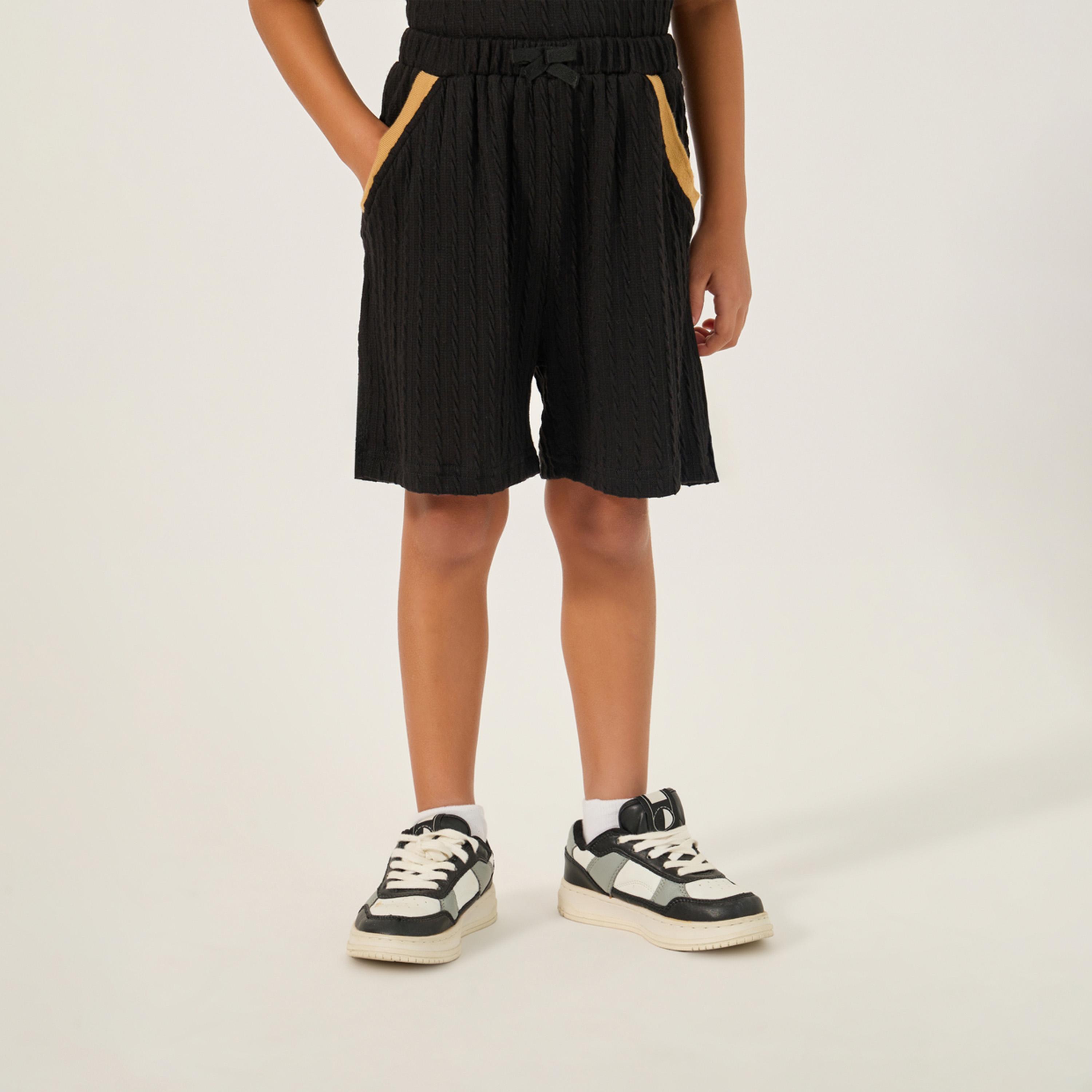 Styli Toddler Boys Poly Tee And Shorts Set-boys-clothing-setsandcoords-image-4