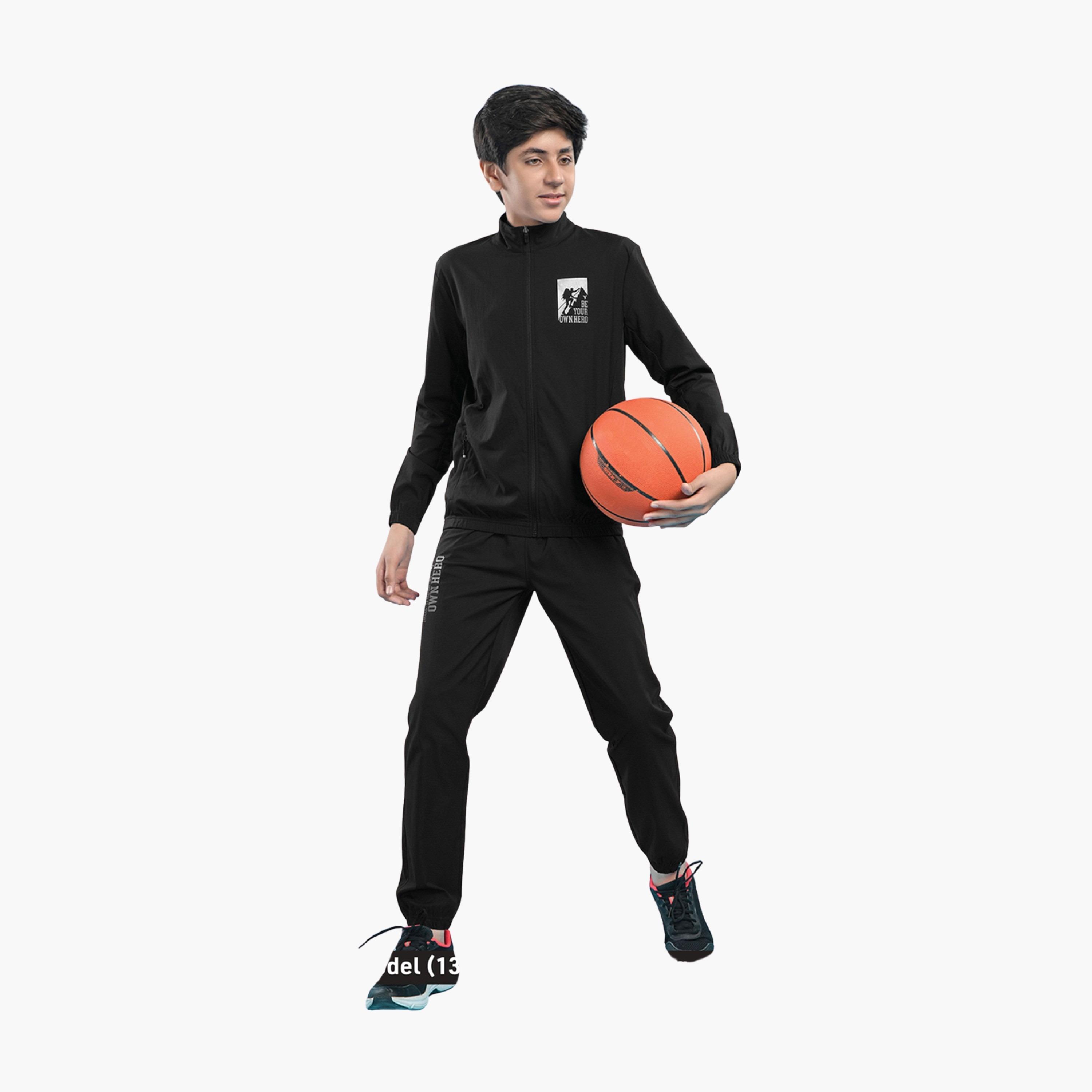 Technosport X Styli Solid 2-Way Stretch Jacket-boys-clothing-jacketsandcoats-image-1