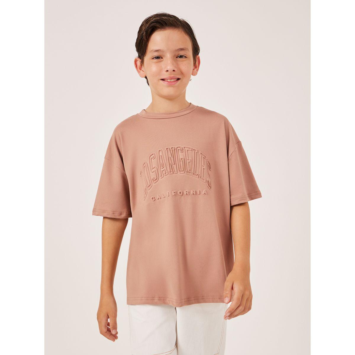 Styli Embossed Slogan Round Neck Oversized T-Shirt-boys-clothing-tshirtsandpolos-image-1