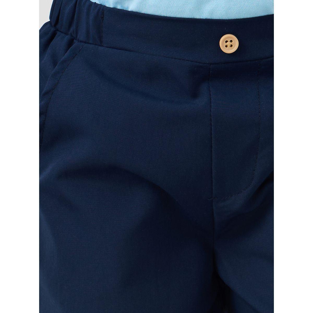 Styli Boys Solid Twill Shorts-boys-clothing-bottoms-shorts-image-3