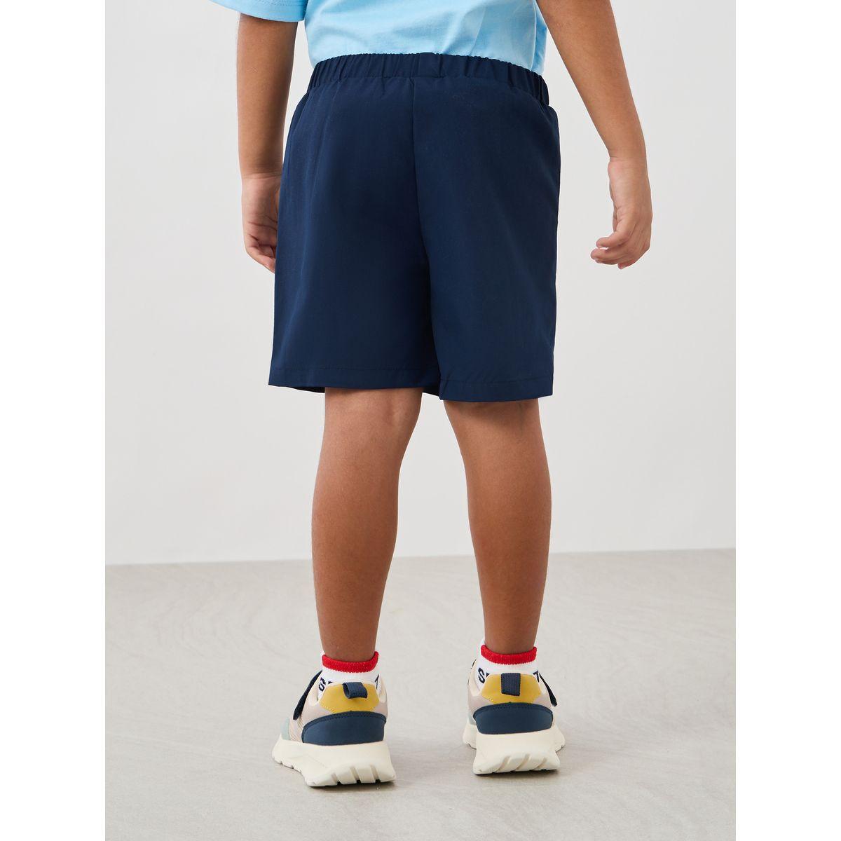Styli Boys Solid Twill Shorts-boys-clothing-bottoms-shorts-image-4
