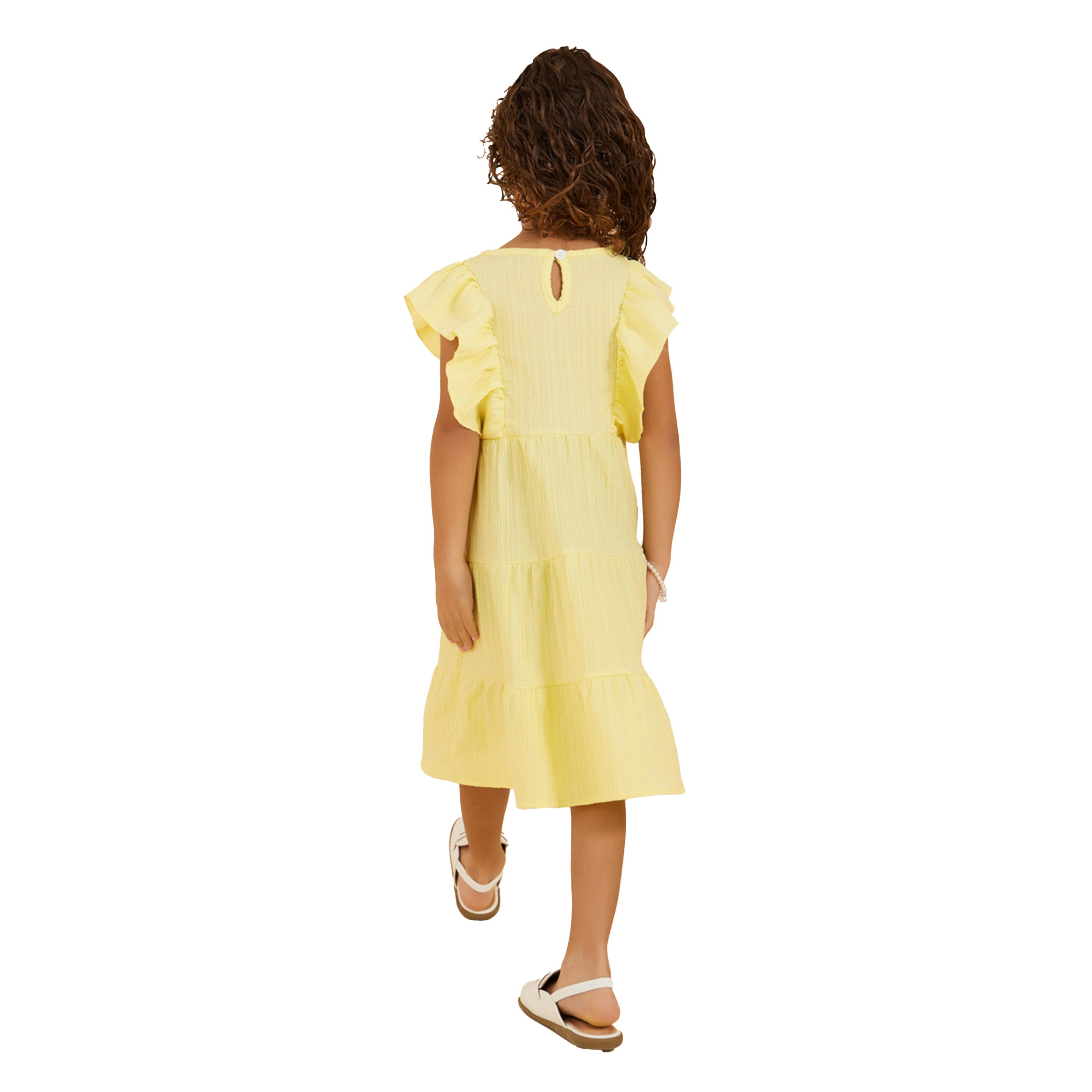 Styli Textured Ruffle Trim Tiered Dress-girls-clothing-dressesandjumpsuits-image-5