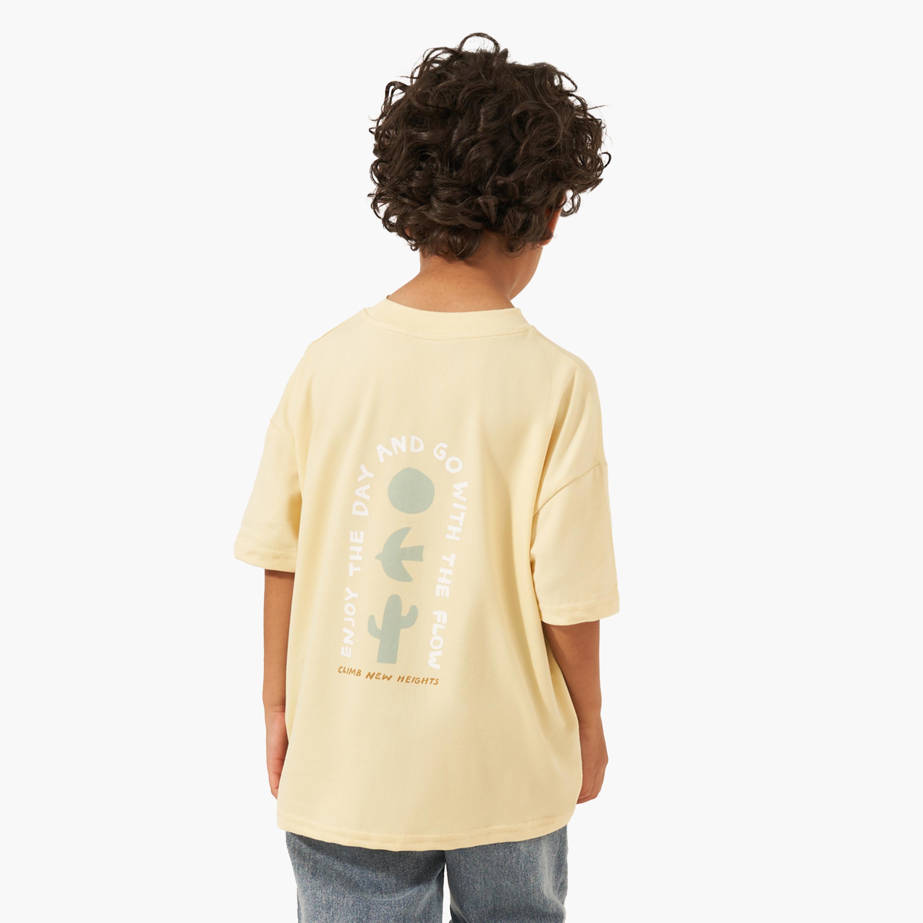 Styli Oversized Graphic Print T-Shirt-boys-clothing-tshirtsandpolos-image-4