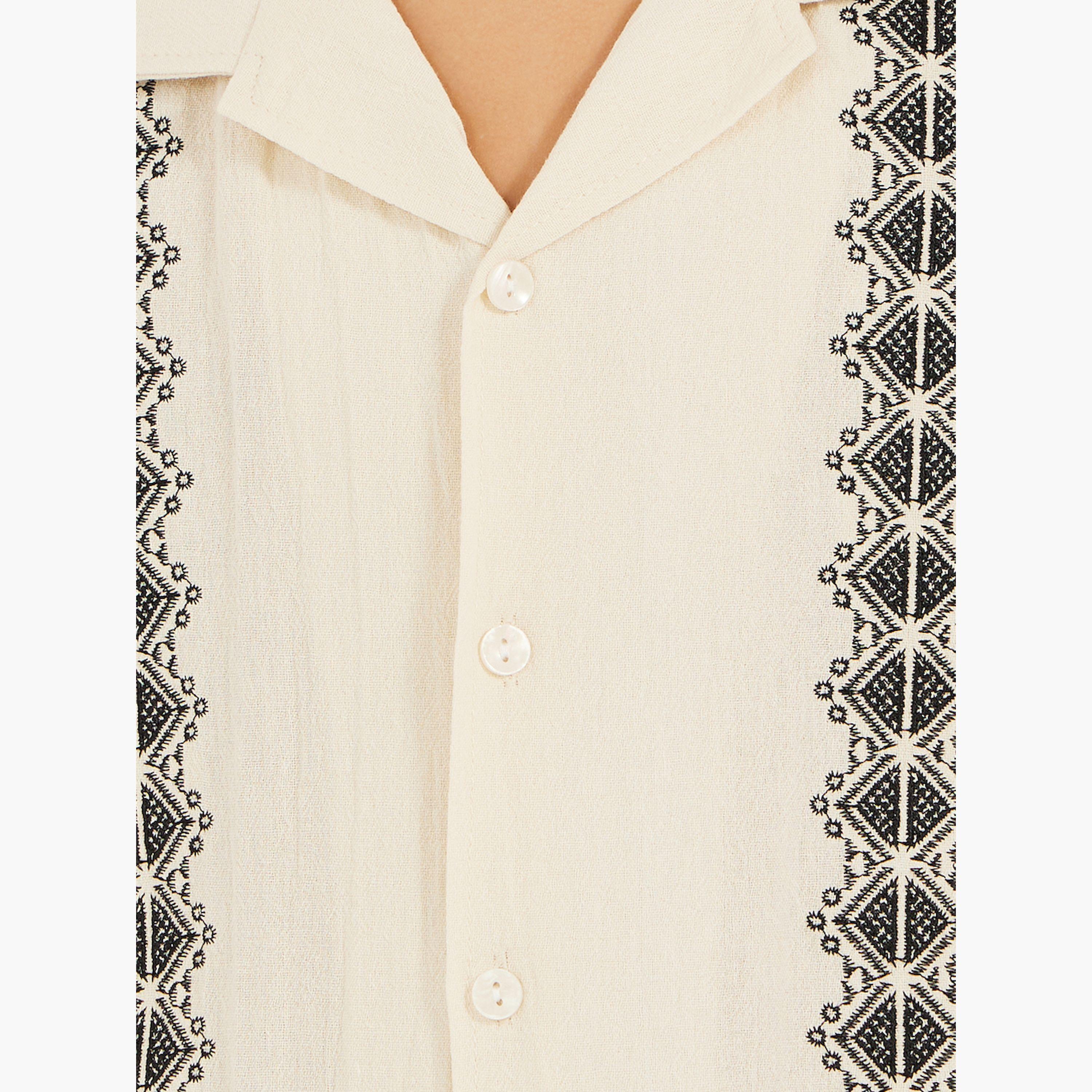 Styli teen boys embroidered shirt-boys-clothing-shirts-image-3
