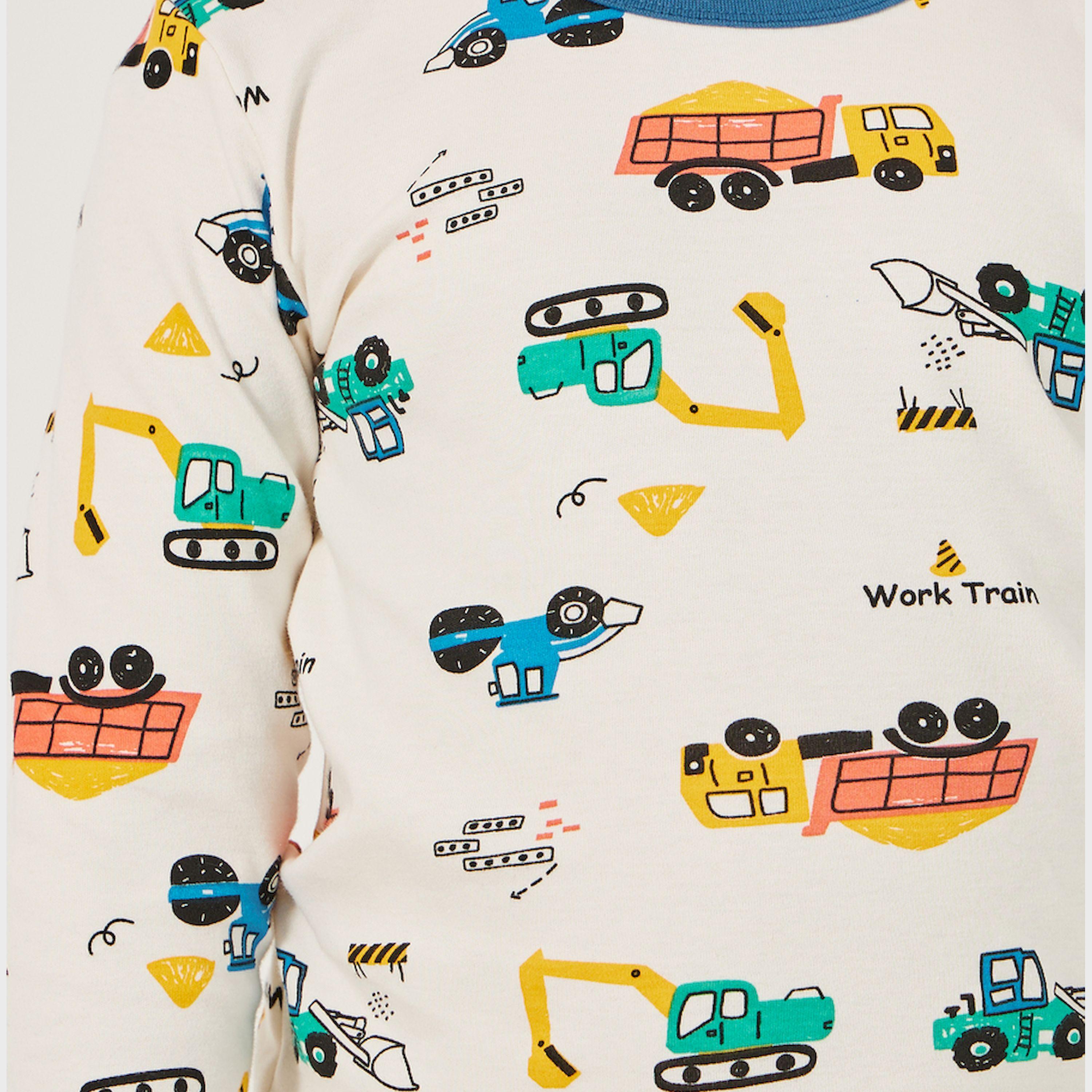 Styli Toddler Boy Car AOP PJ Set-boys-clothing-nightwear-image-3