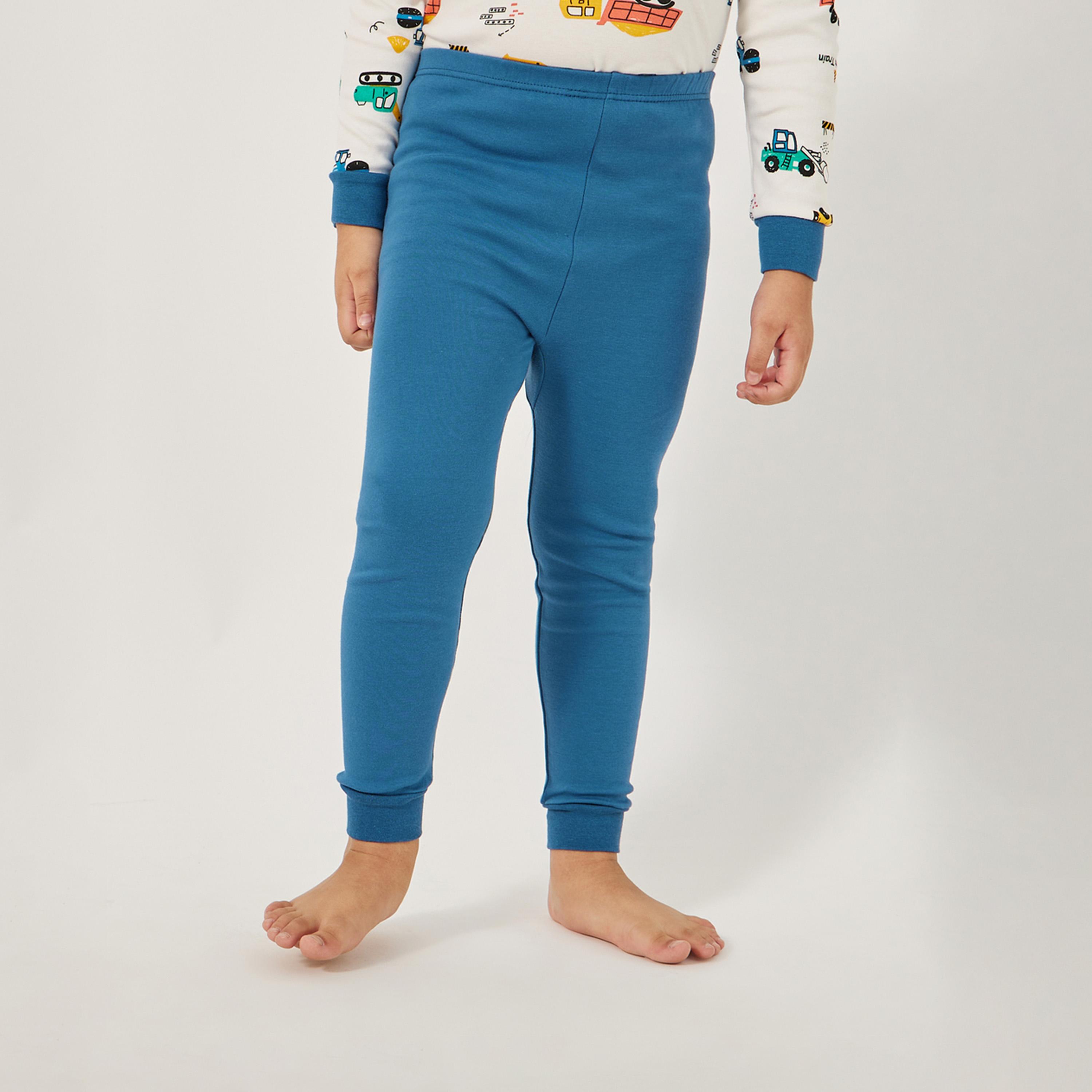 ستايلي - طقم بيجامة بطبعة سيارات للأولاد الصغار-boys-clothing-nightwear-image-5