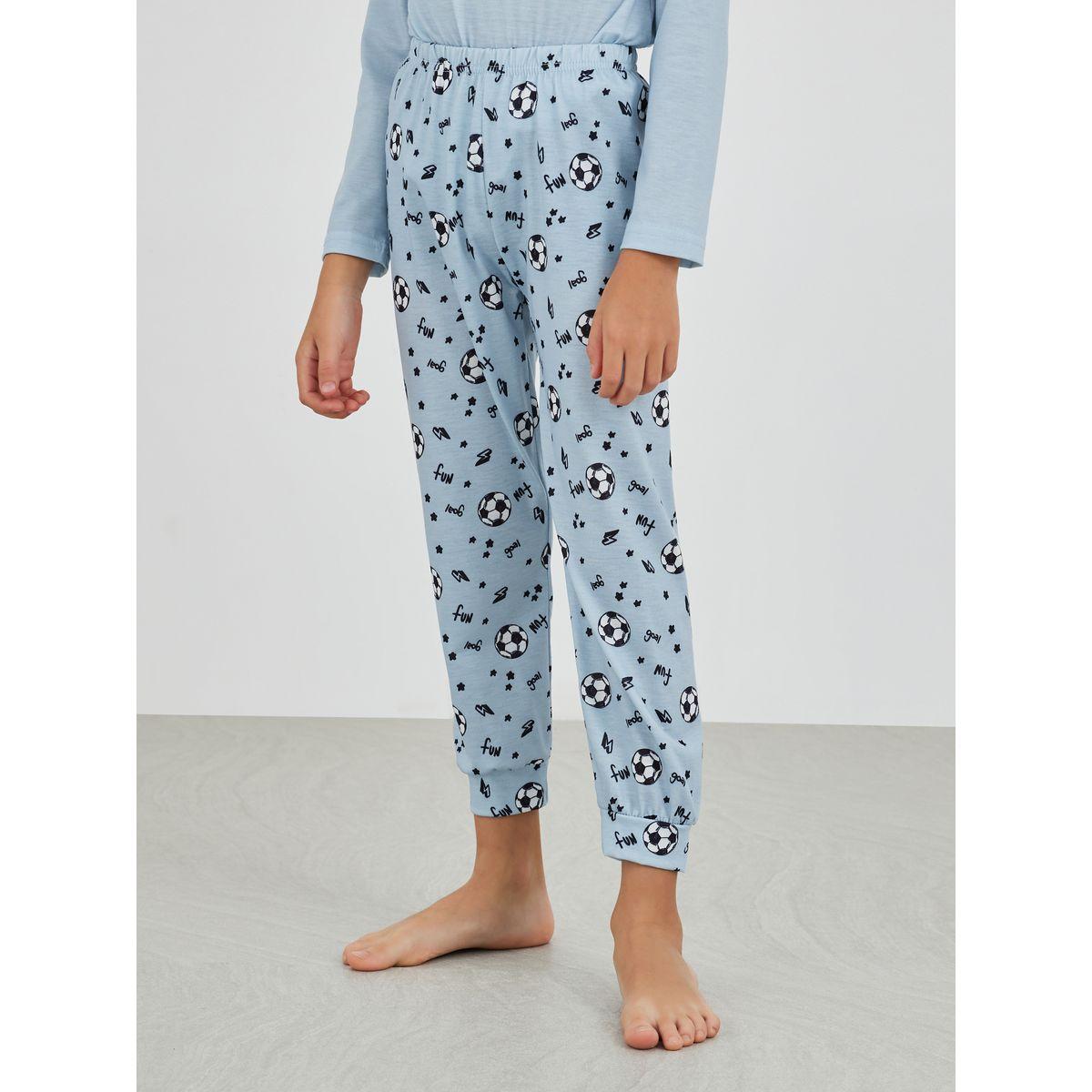 طقم بيجاما من جوغر وتيشيرت بأكمام طويلة-boys-clothing-nightwear-image-5