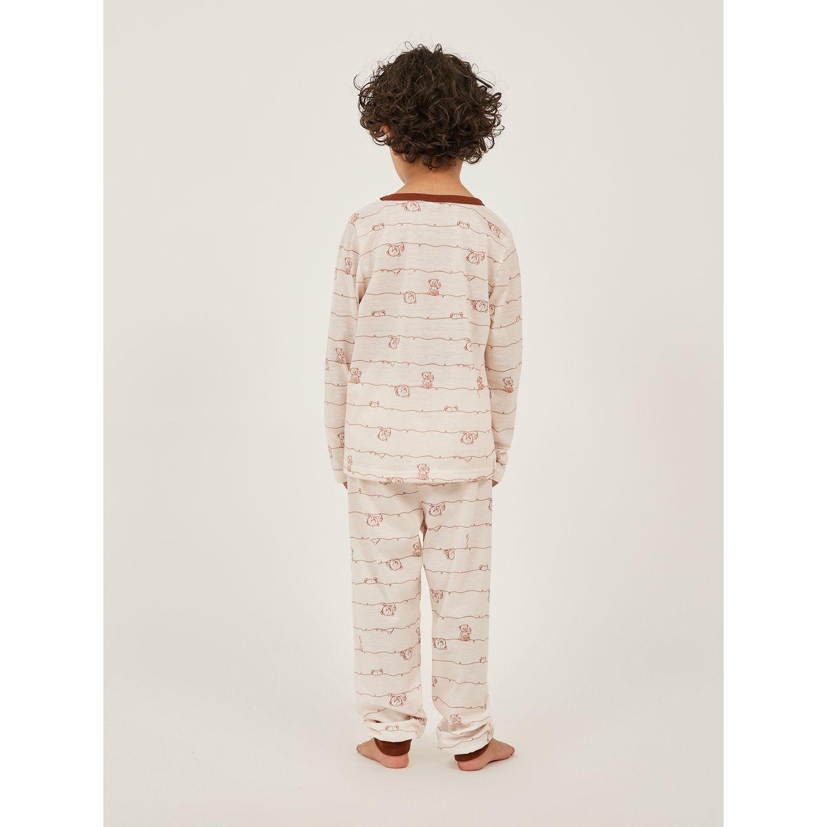 طقم بيجاما من بنطال وتيشيرت بأكمام طويلة-boys-clothing-nightwear-image-4
