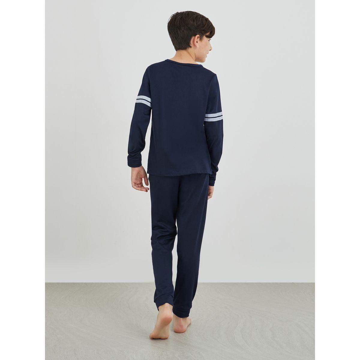 طقم بيجاما من بنطال وتيشيرت بطبعة جرافيك-boys-clothing-nightwear-image-5