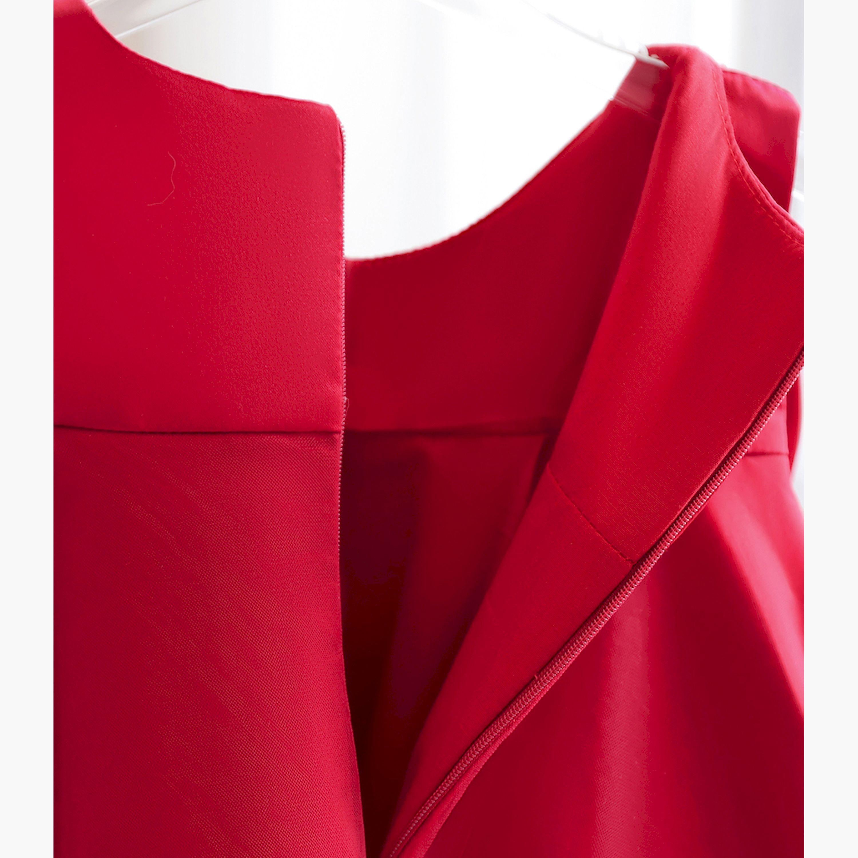 Take Two Sleeveless Mesh Dress with Bow Detail-girls-clothing-dressesandjumpsuits-image-6
