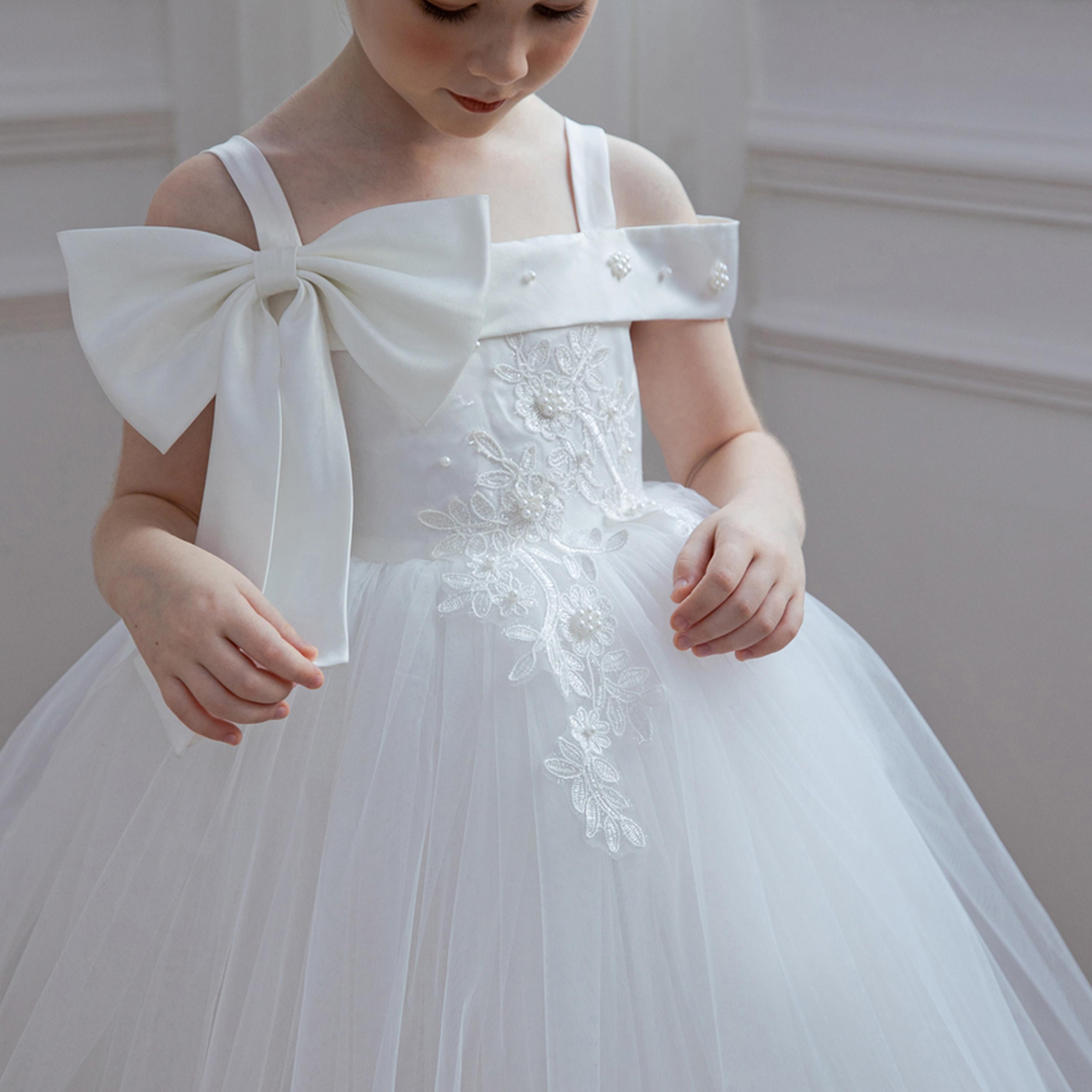 Take Two Embellished Cold Shoulder Neck Mesh Dress-girls-clothing-dressesandjumpsuits-image-6