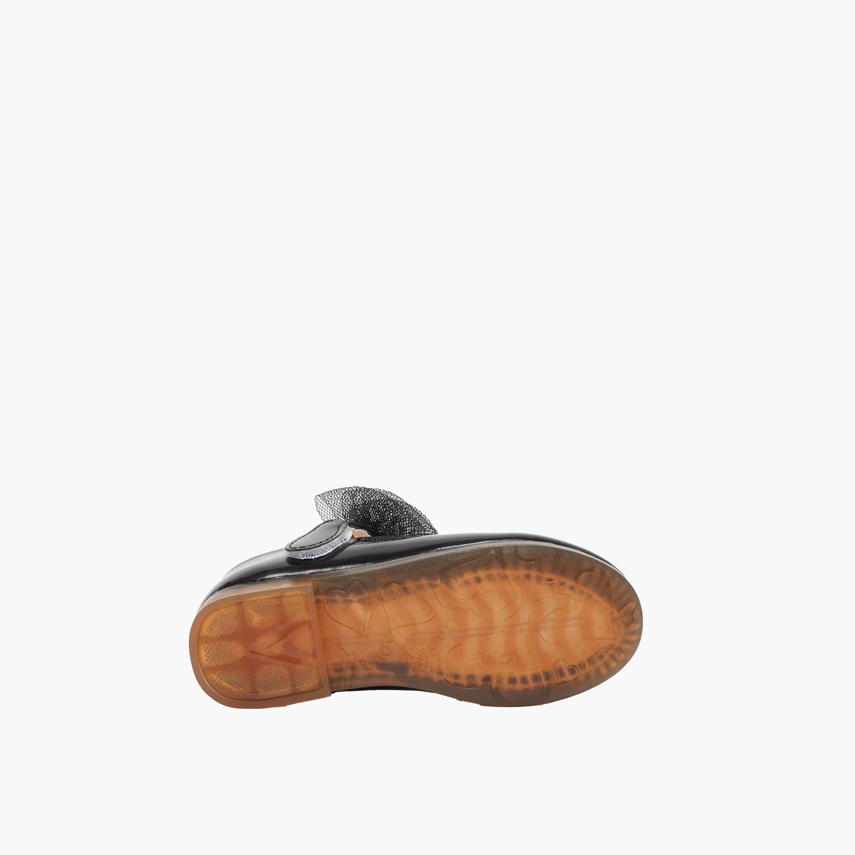ستايلي-  حذاء باليرينا مسطح مزين بباقة زهور-girls-shoes-ballerinas-image-6