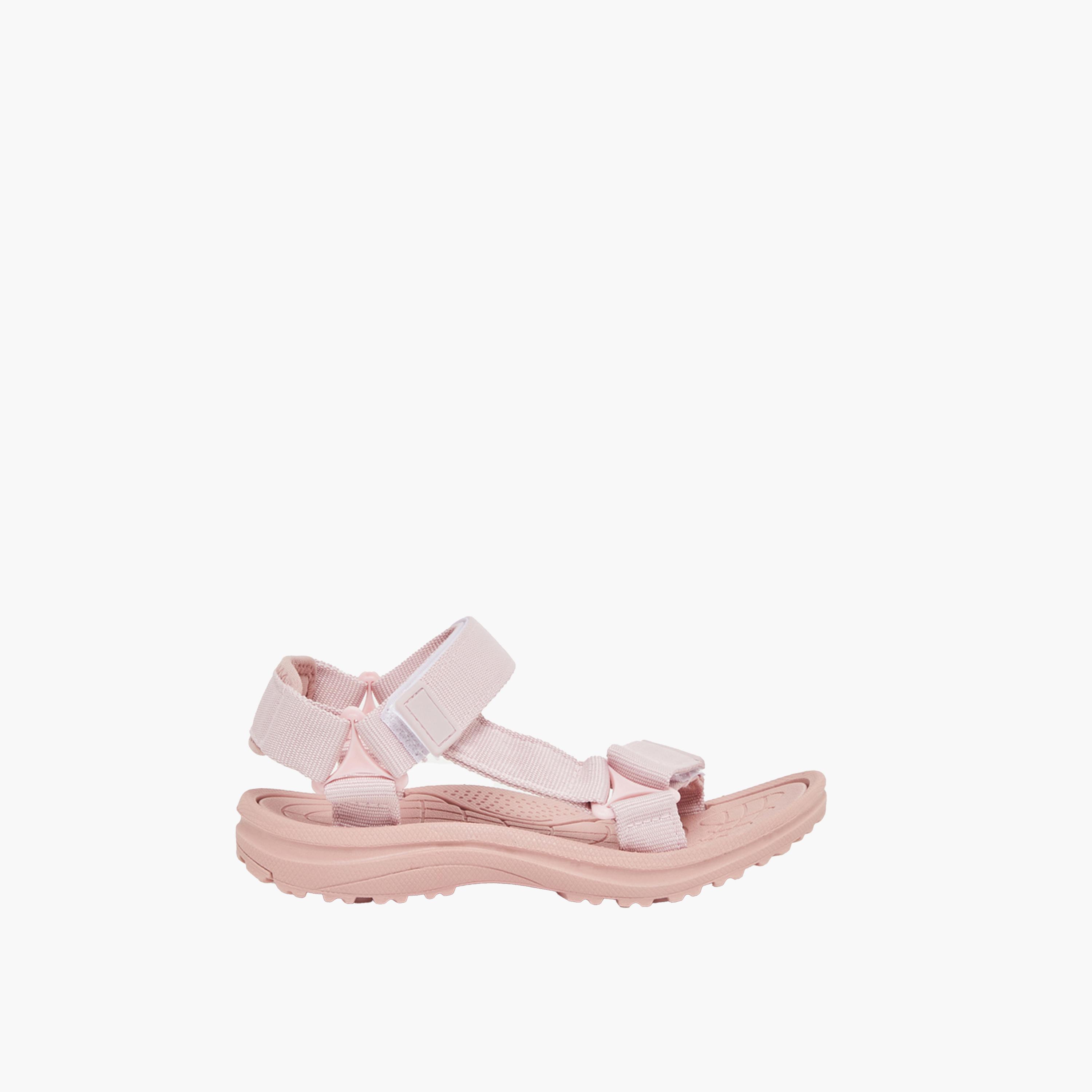 ستايلي-  صندل مريح مع إغلاق بخطاف وحلقة-girls-shoes-sandals-image-2