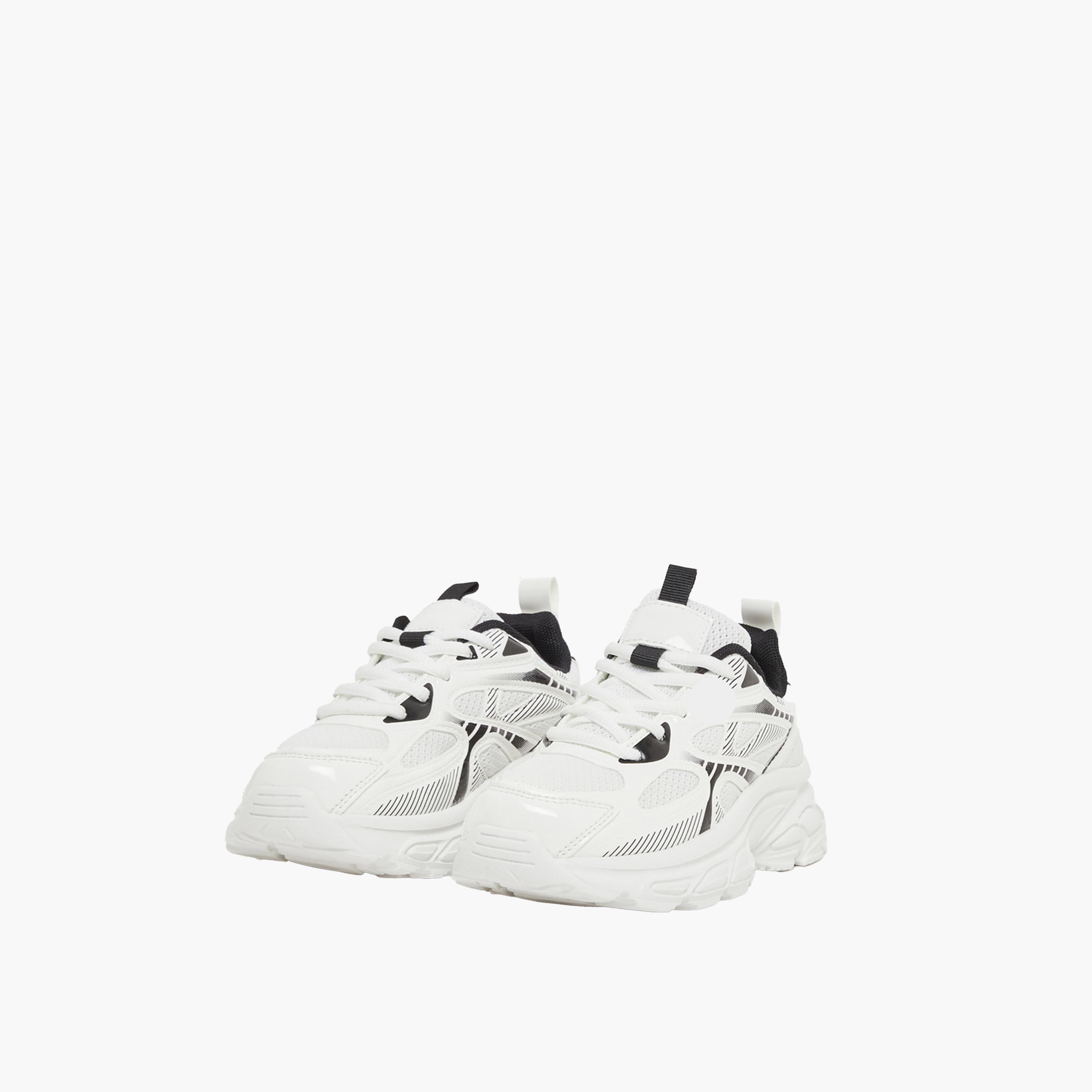 Styli Chunky Sole Lace Up Sneakers-girls-shoes-sneakers-image-1