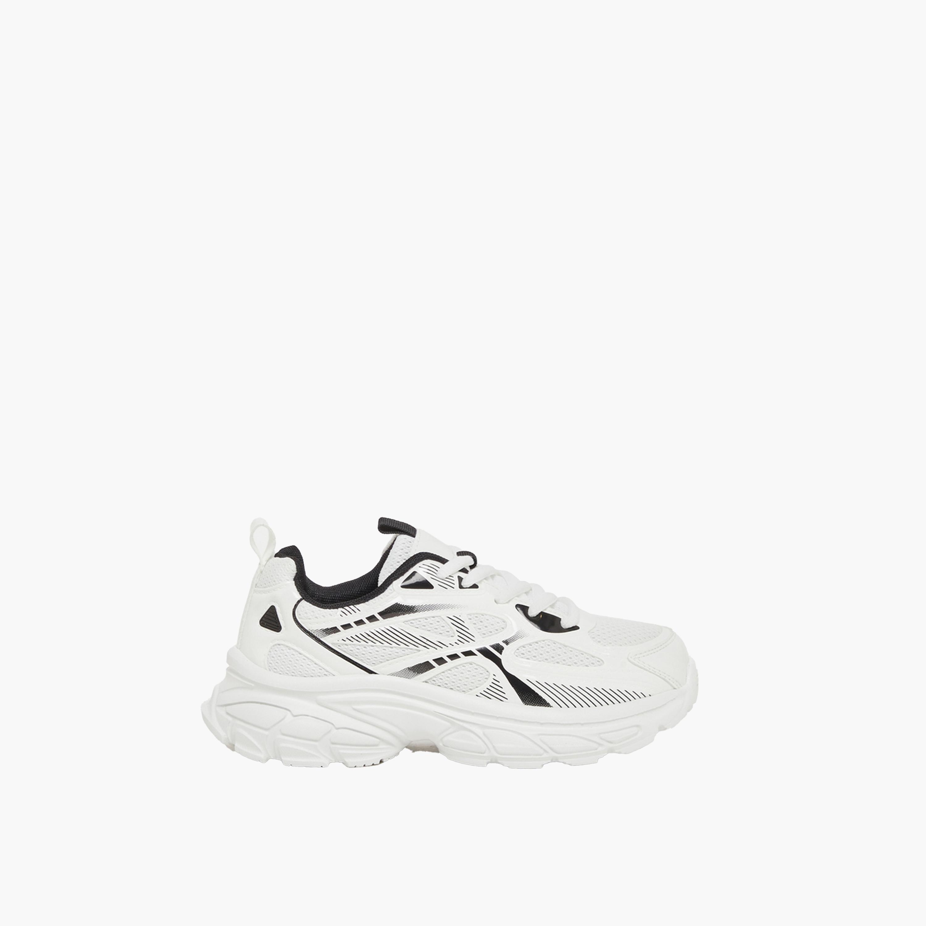 Styli Chunky Sole Lace Up Sneakers-girls-shoes-sneakers-image-2