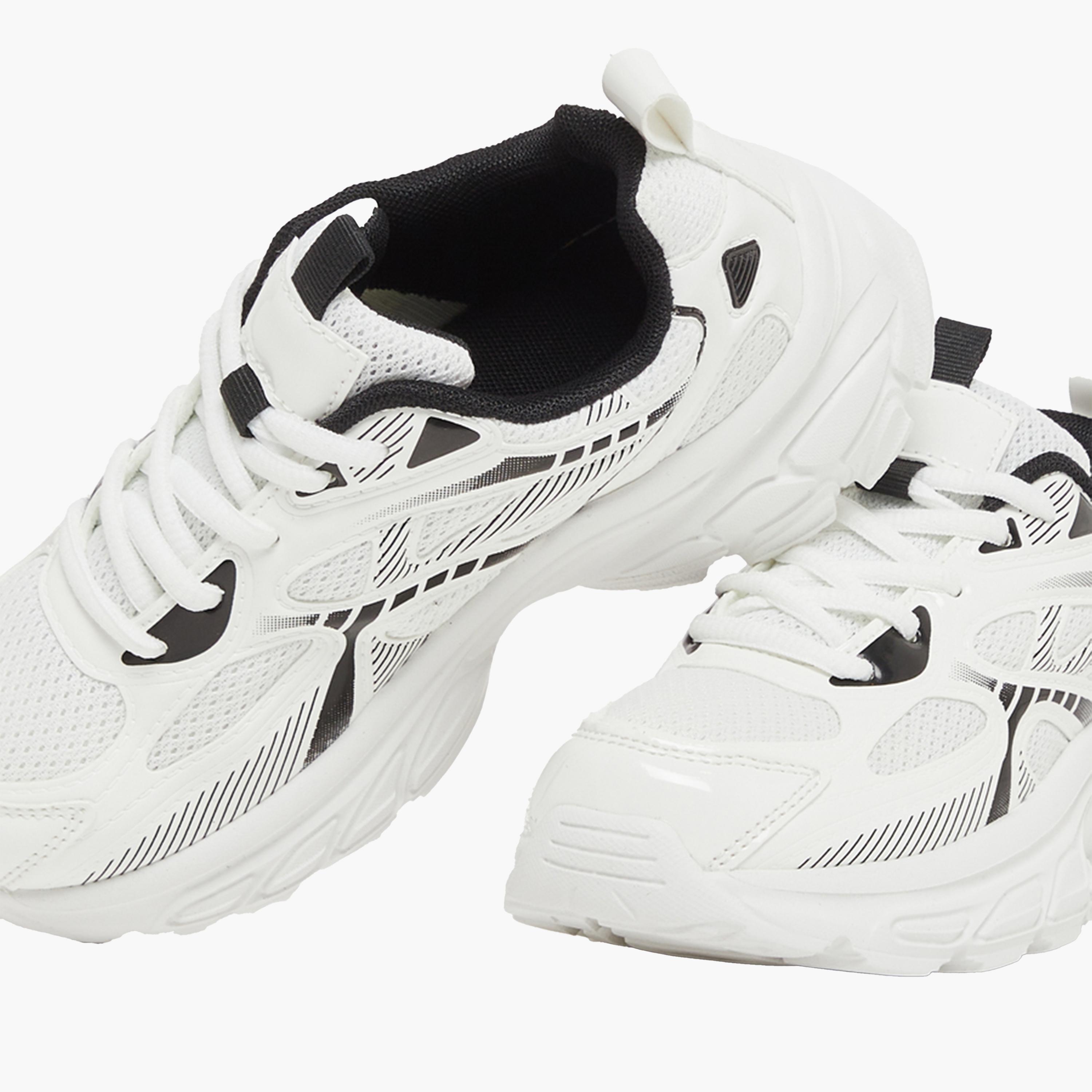Styli Chunky Sole Lace Up Sneakers-girls-shoes-sneakers-image-3