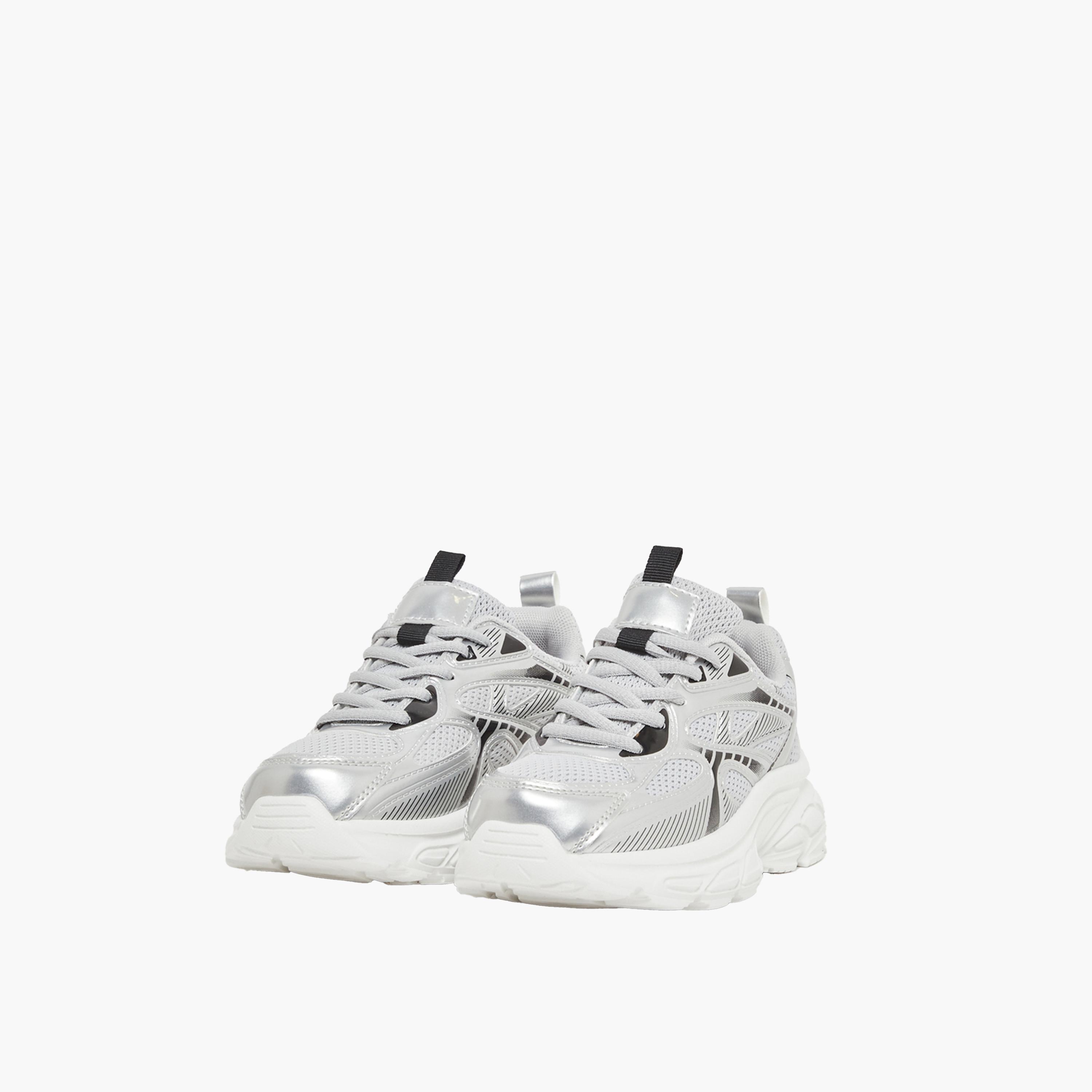 Styli Chunky Sole Lace Up Sneakers-girls-shoes-sneakers-image-1