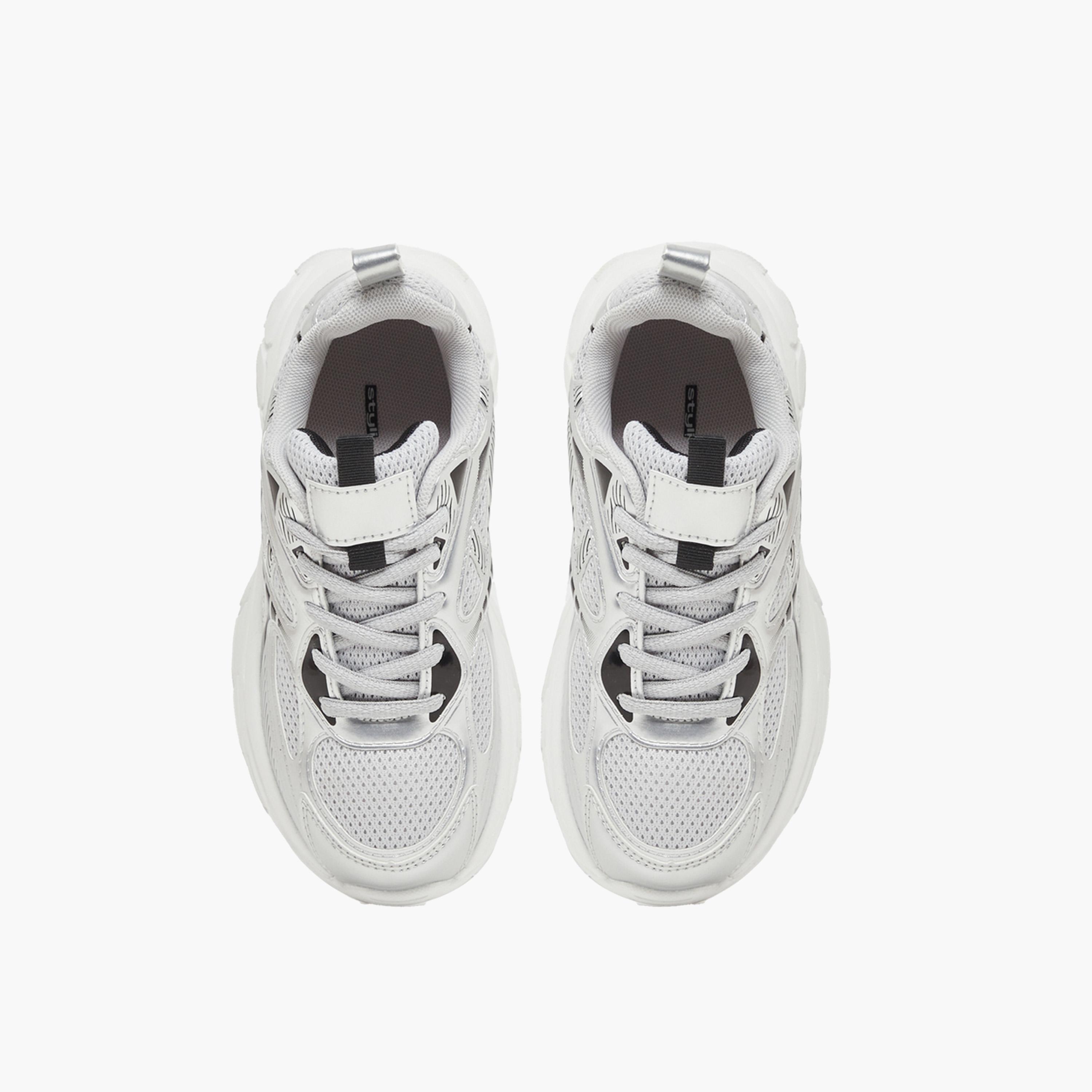 Styli Chunky Sole Lace Up Sneakers-girls-shoes-sneakers-image-5