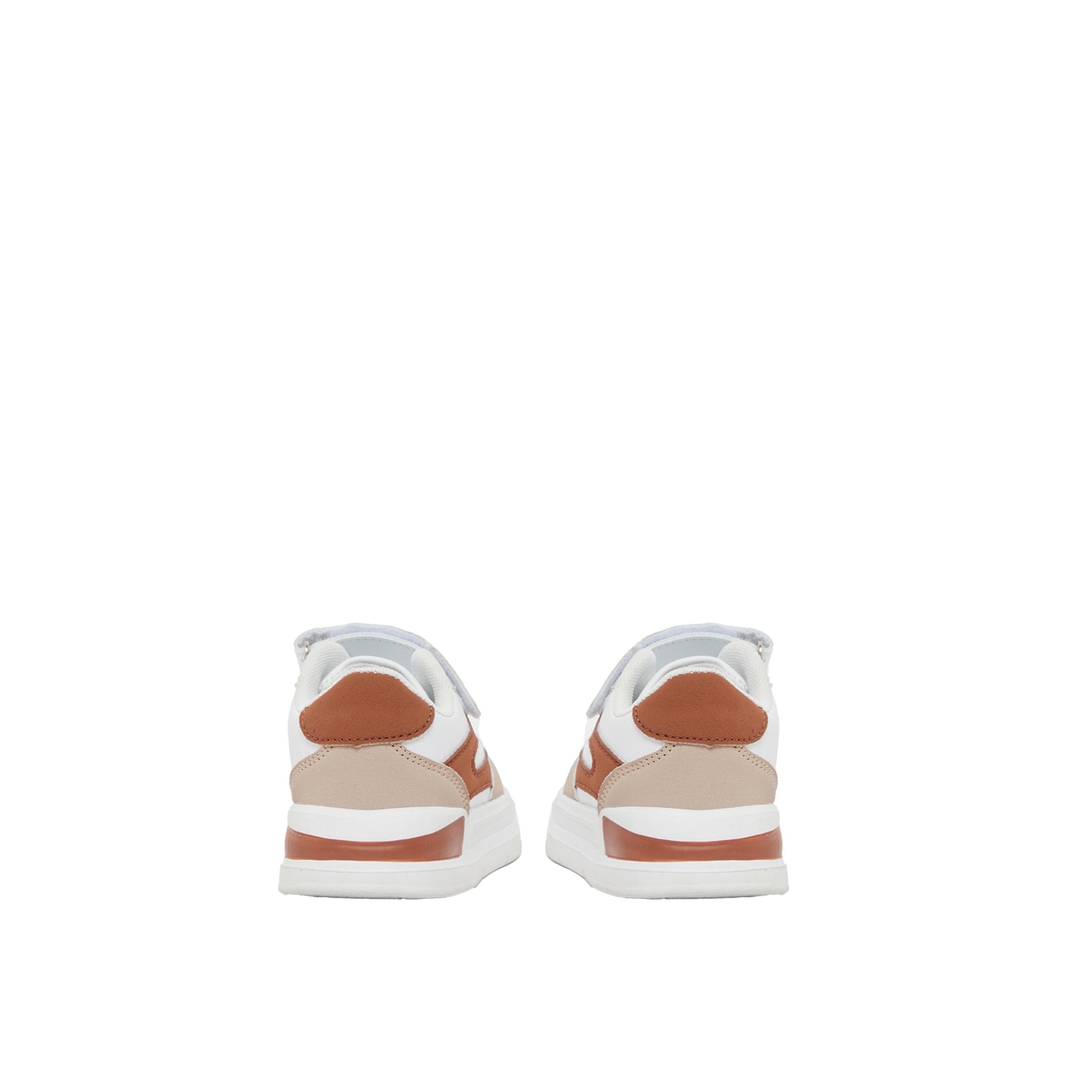 Styli Color Block Low Top Trainer Shoes with Velcro Closure-boys-shoes-sneakers-image-4
