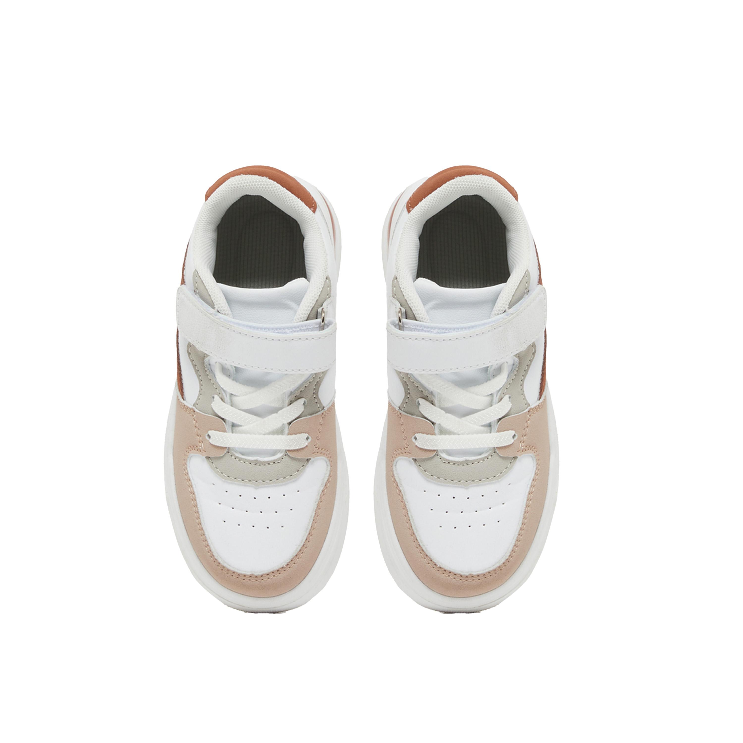 Styli Color Block Low Top Trainer Shoes with Velcro Closure-boys-shoes-sneakers-image-5