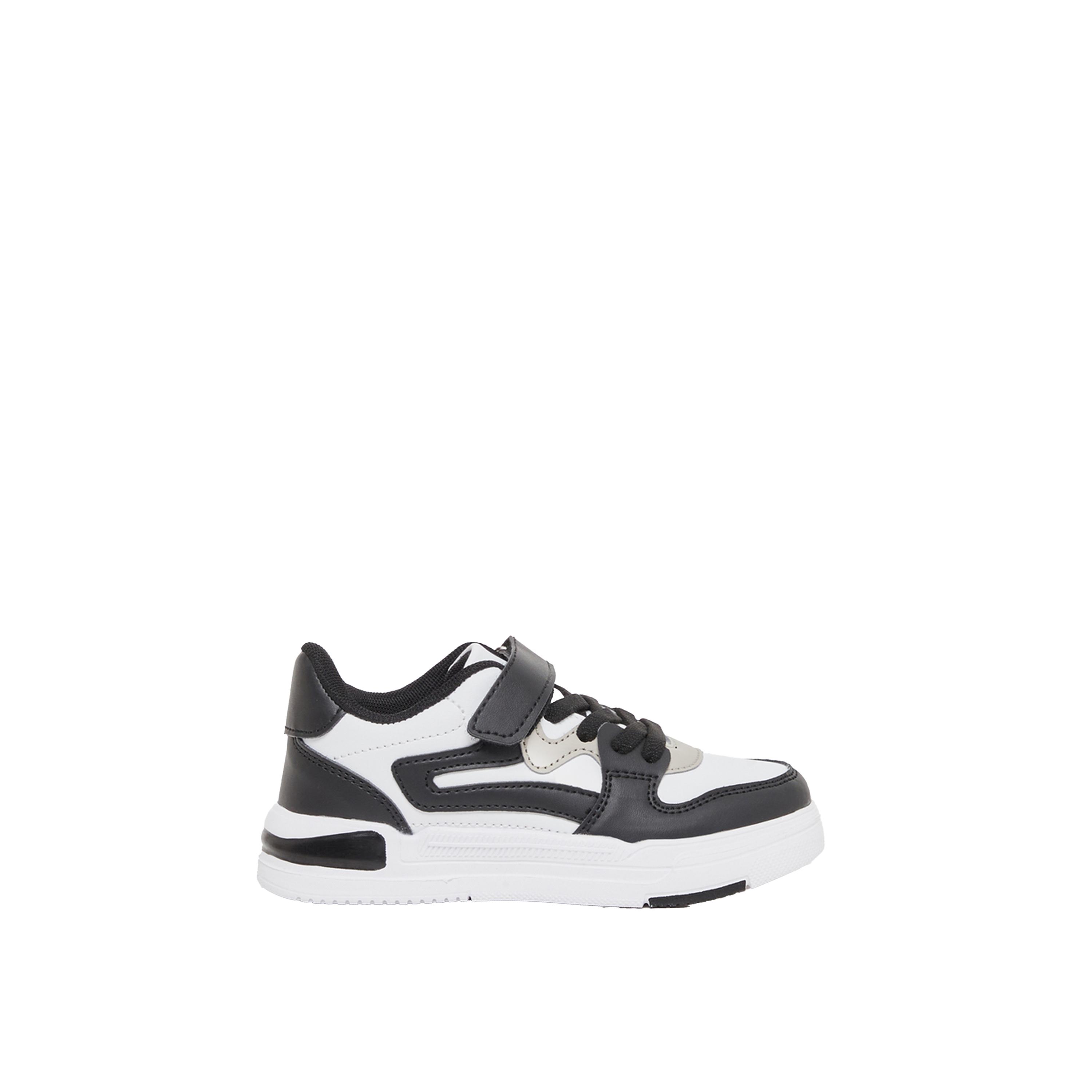 ستايلي - حذاء رياضي منخفض الياقة مع إغلاق فيلكرو وألوان متباينة-boys-shoes-sneakers-image-1