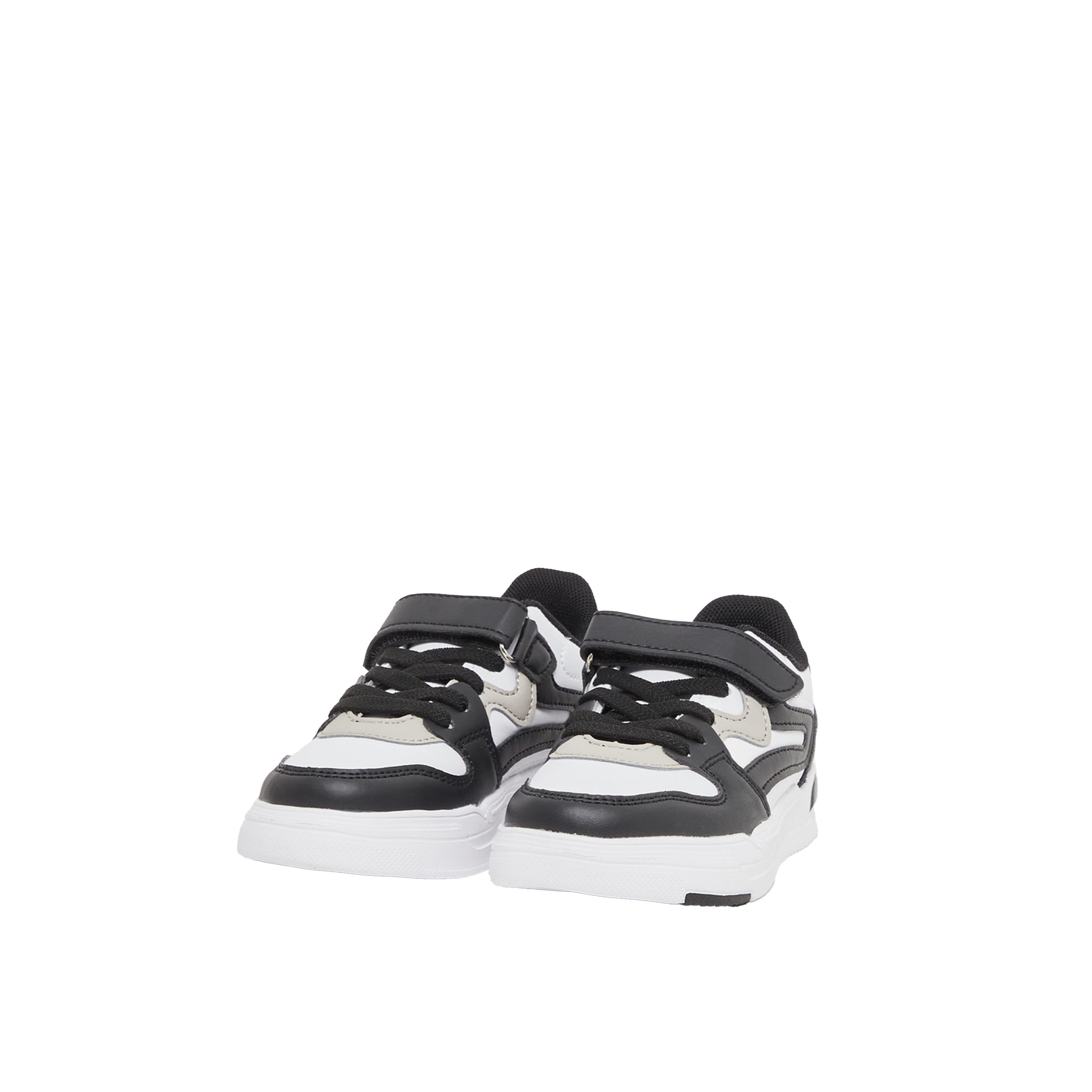 ستايلي - حذاء رياضي منخفض الياقة مع إغلاق فيلكرو وألوان متباينة-boys-shoes-sneakers-image-2