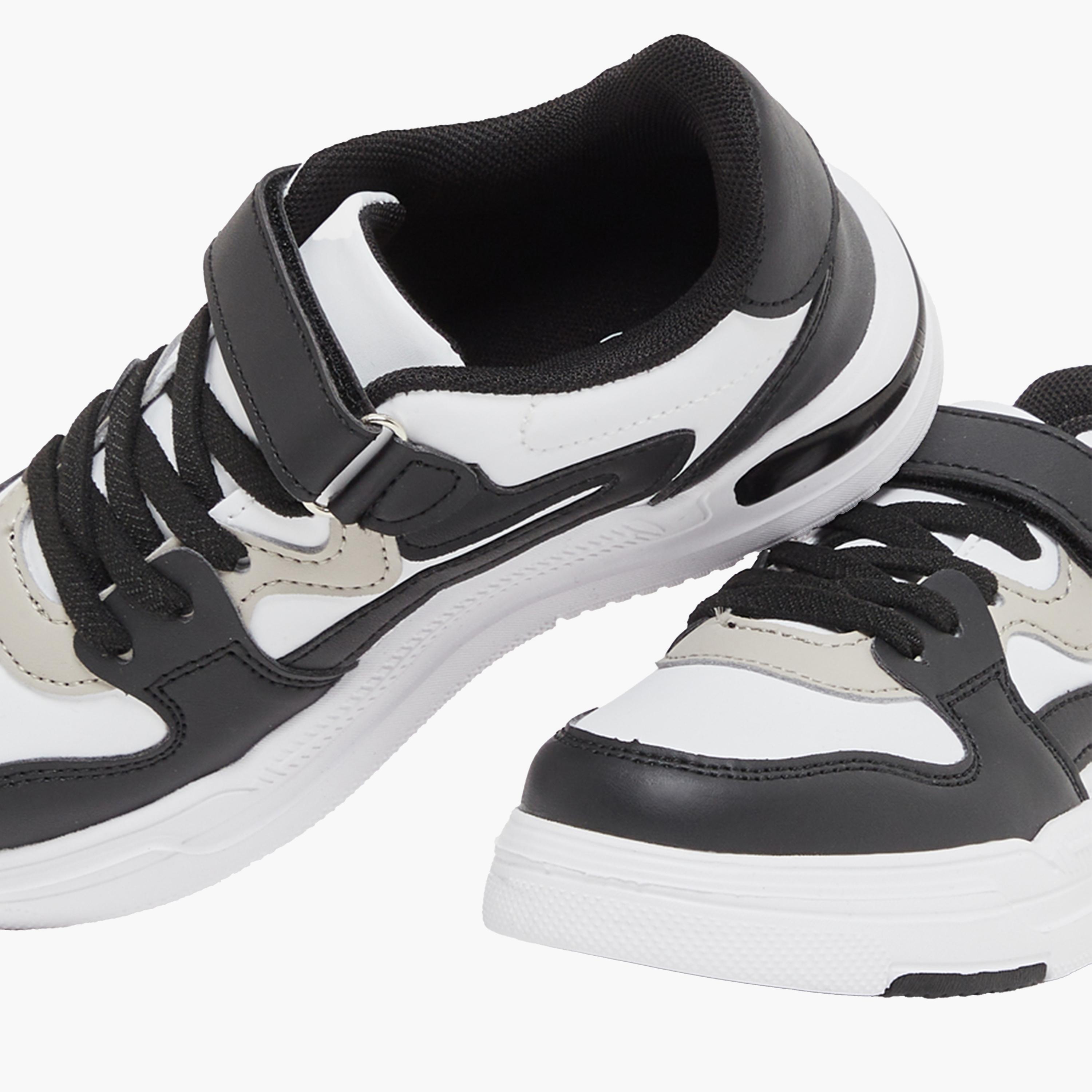 Styli Color Block Round Toe Sneakers-boys-shoes-sneakers-image-3