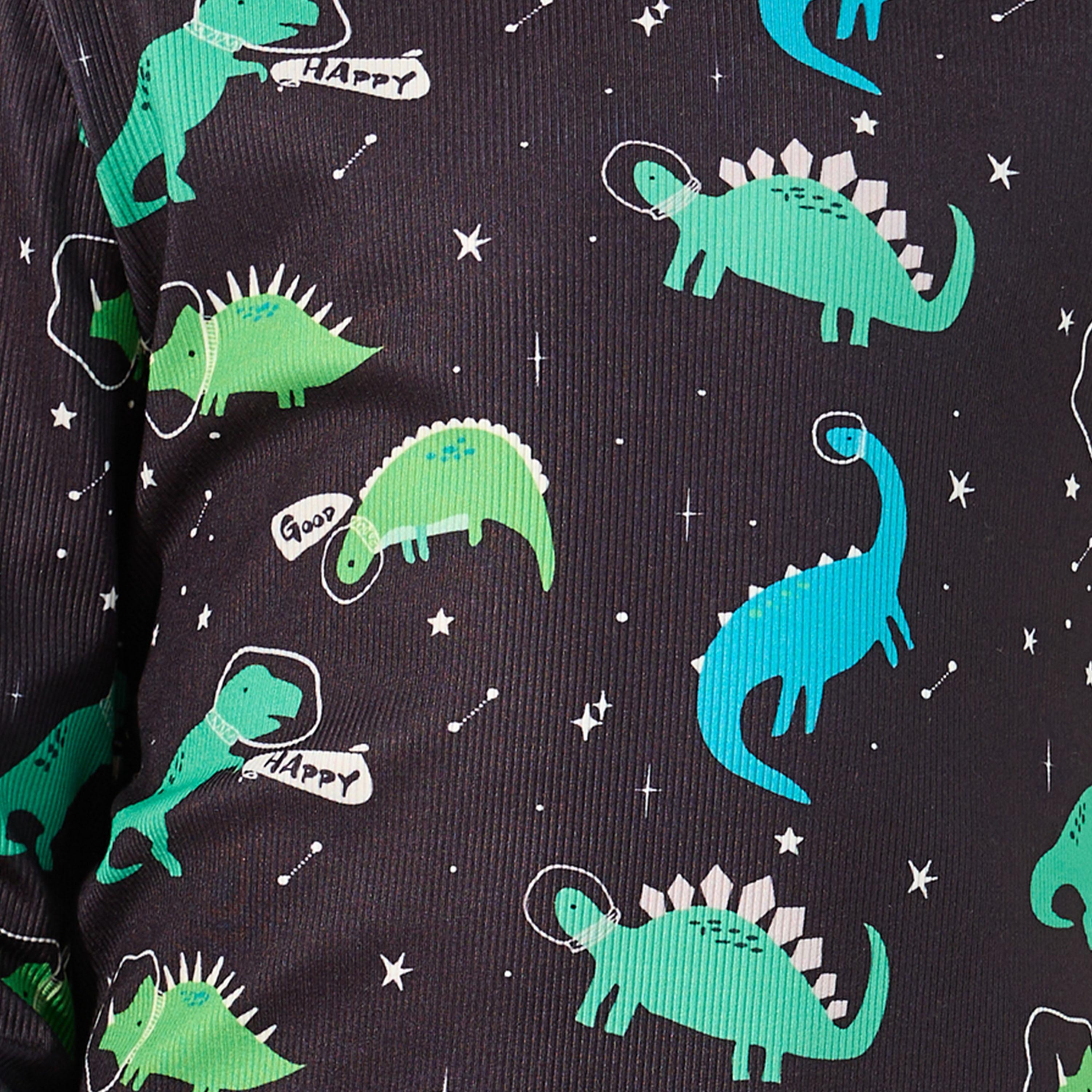 Styli All-Over Print T-Shirt and Pyjama Set-boys-clothing-nightwear-image-3