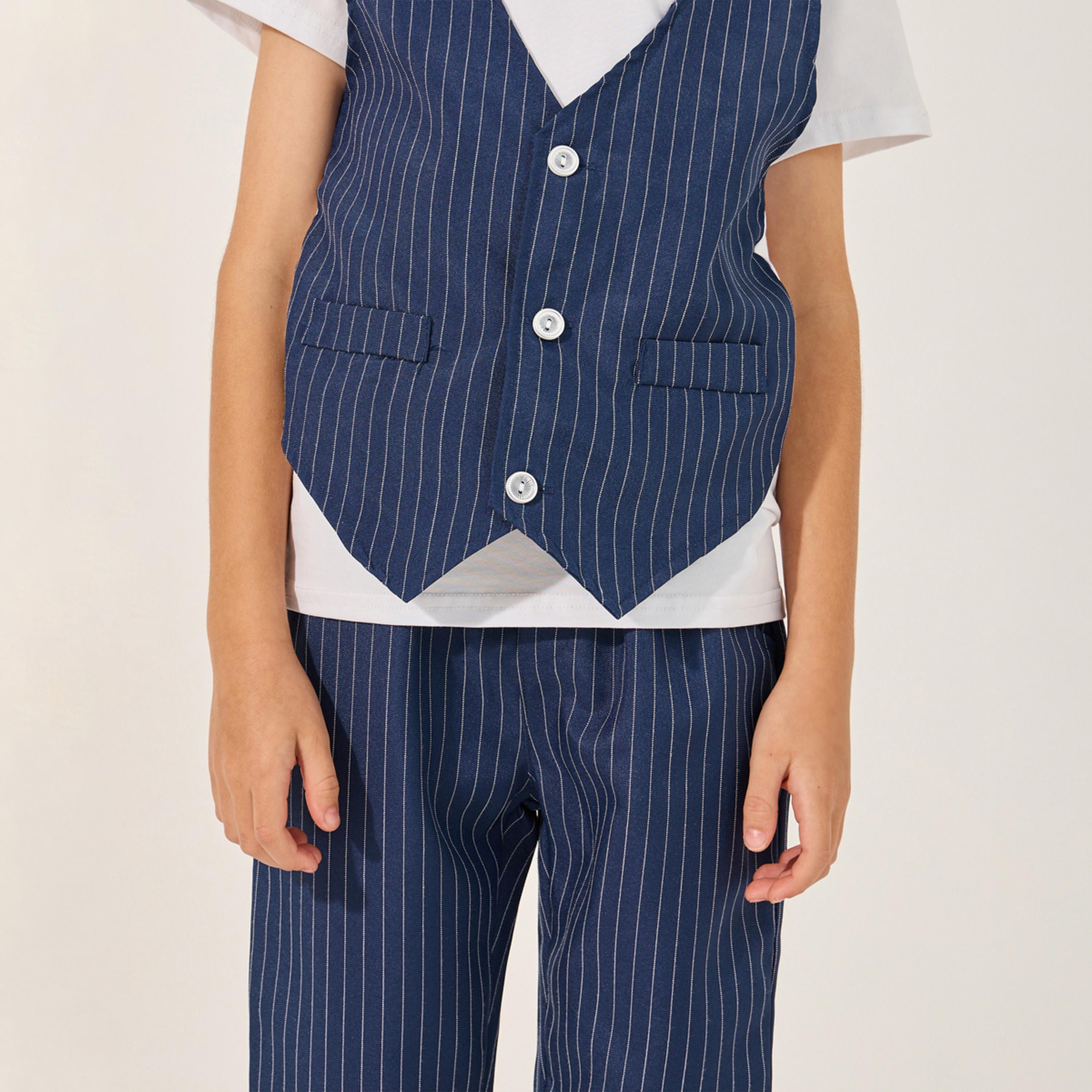 ستايلي - ليميتد - طقم ملابس أطفال قطعتين - توب وشورت 2 في 1-boys-clothing-setsandcoords-image-3