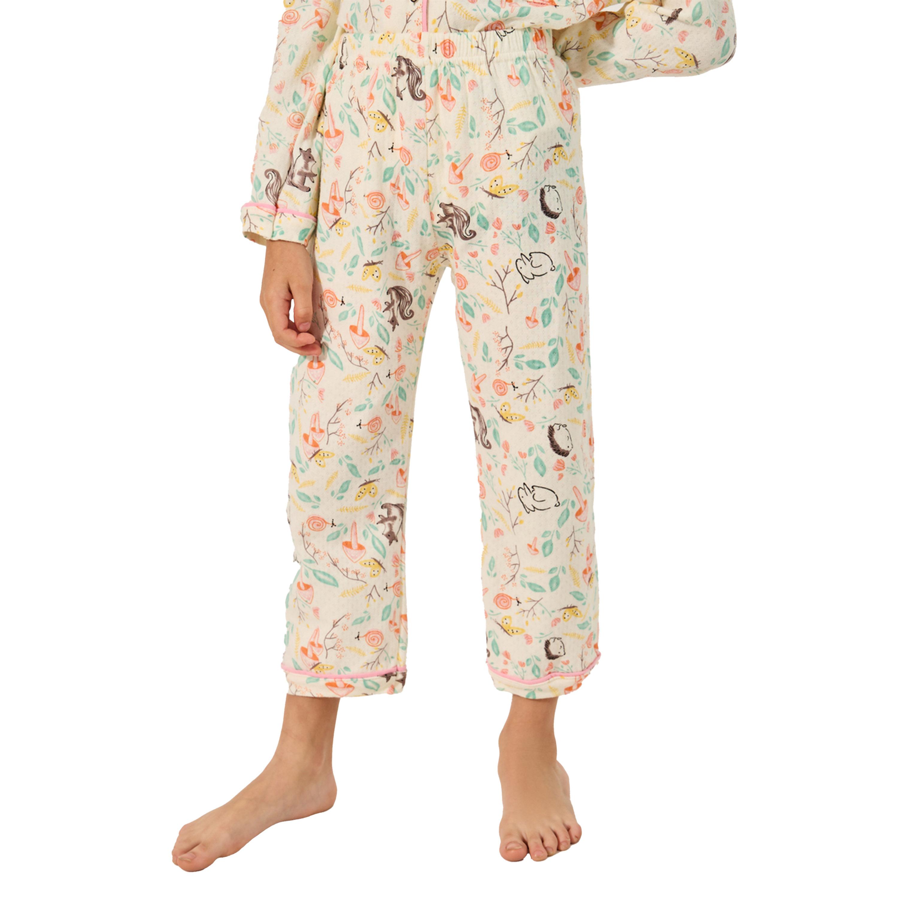 ستايلي - طقم قميص وبنطال بيجامة مطبوع بالكامل-boys-clothing-nightwear-image-4