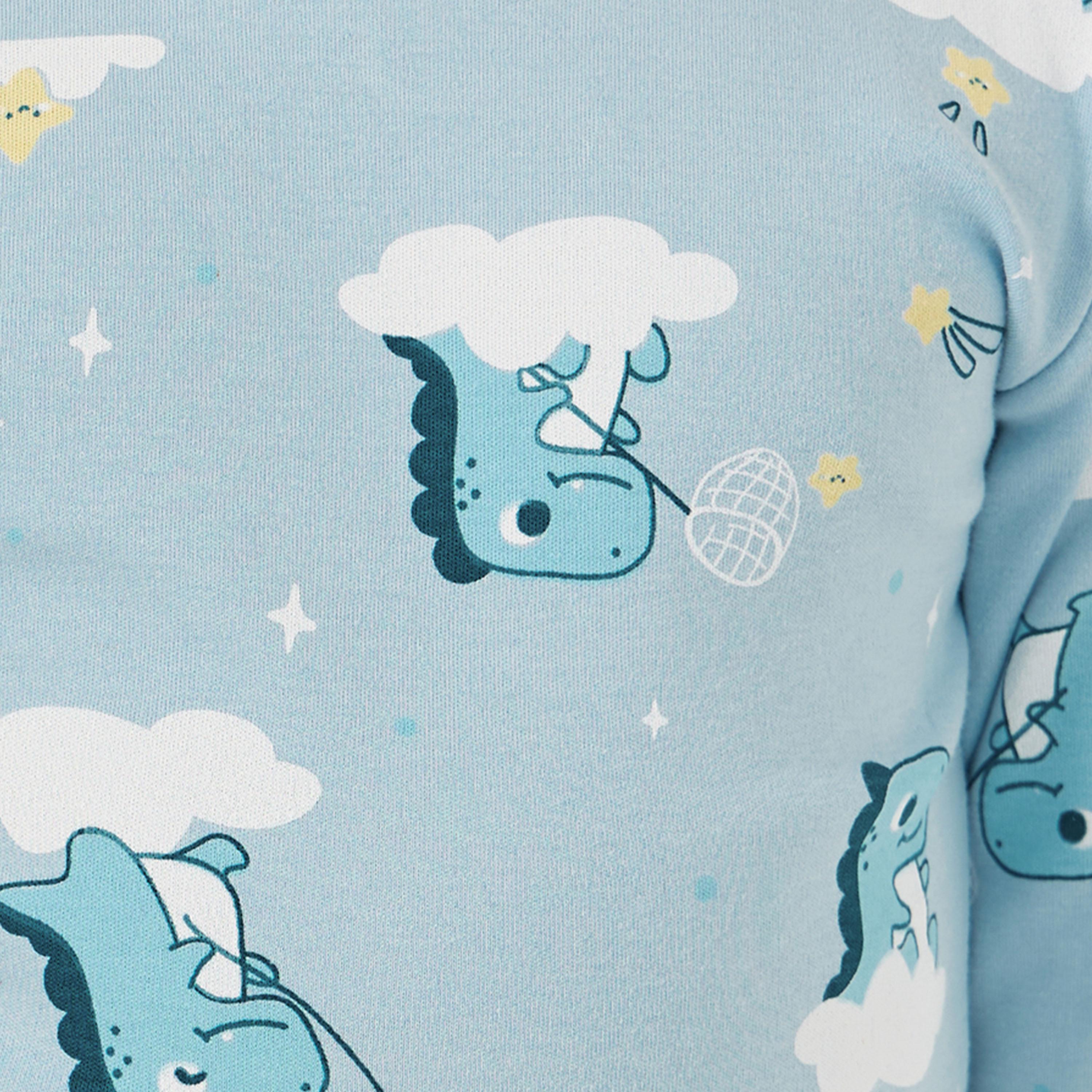 Styli Graphic Print Long Sleeve T-Shirt and Pyjama Set-boys-clothing-nightwear-image-3