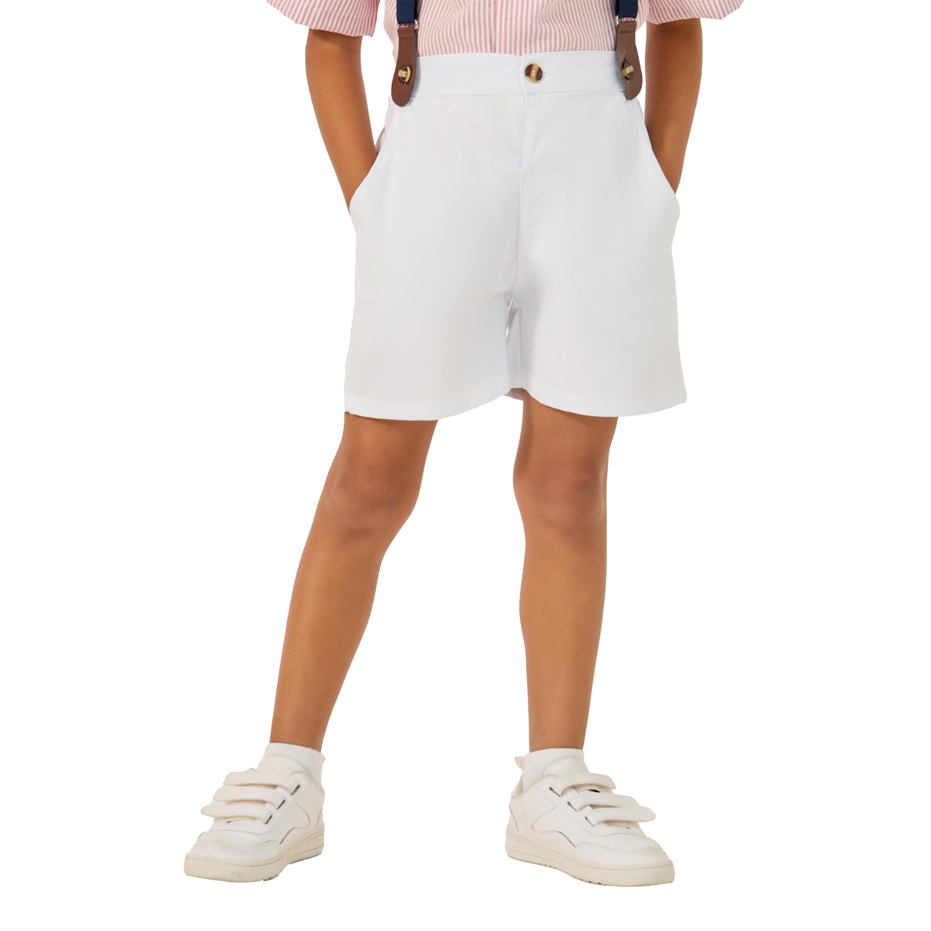 Styli Collared Shirt with Bow, Shorts and Suspender-boys-clothing-setsandcoords-image-3