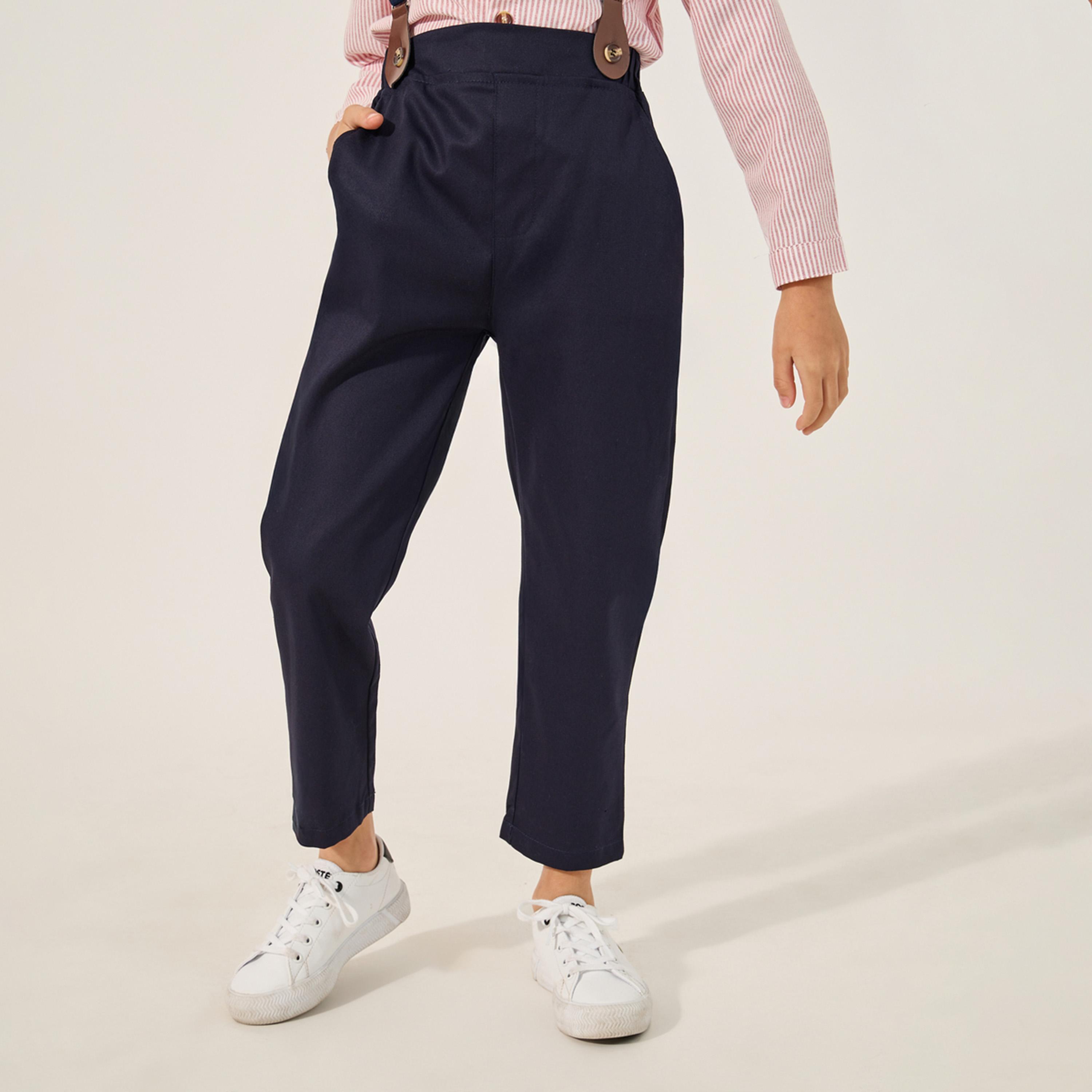 Styli toddler boys 3 pcs. Set - shirt with bow , pants , suspender-boys-clothing-setsandcoords-image-5